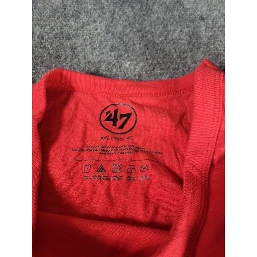 47 Brand Texas Rangers Red 2023 World Series Champions T-Shirt Men Sz Size US XXL / EU 58 / 5 - 6 Thumbnail