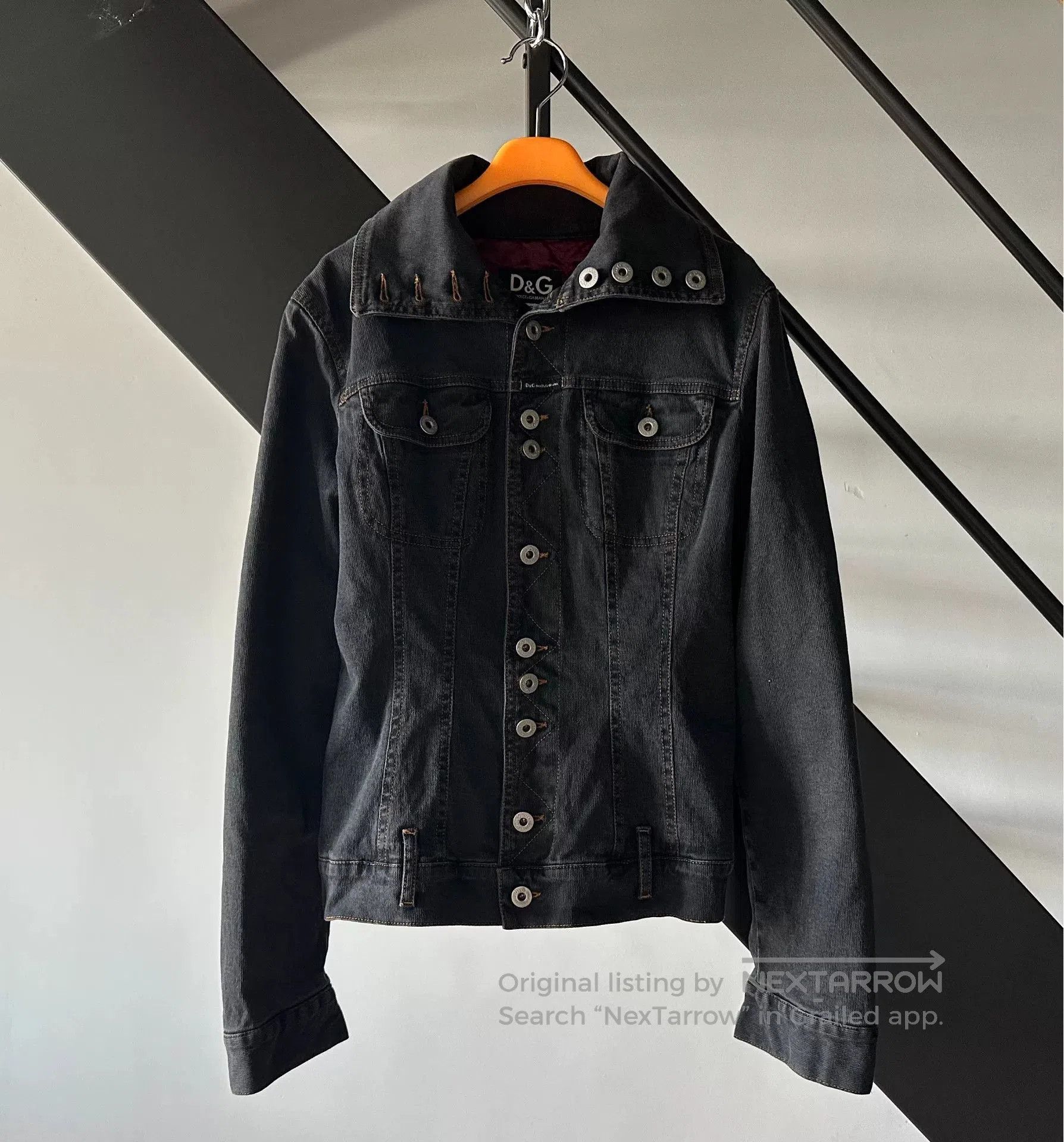 Dolce & Gabbana Dolce & Gabbana Black Denim Jacket. Size US S / EU 44-46 / 1 - 4 Thumbnail