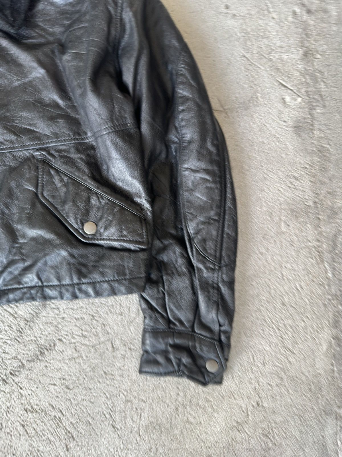 Kansai Yamamoto Vintage Kansai Yamamoto Leather Jacket Size US XS / EU 42 / 0 - 6 Thumbnail