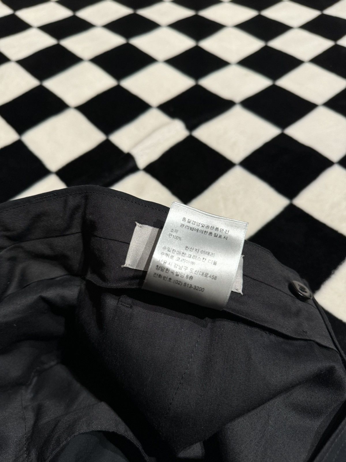 Dior FW18 CARGO PANTS ELASTIC 1 POCKET PANTS SLACKS Size US 34 / EU 50 - 7 Thumbnail