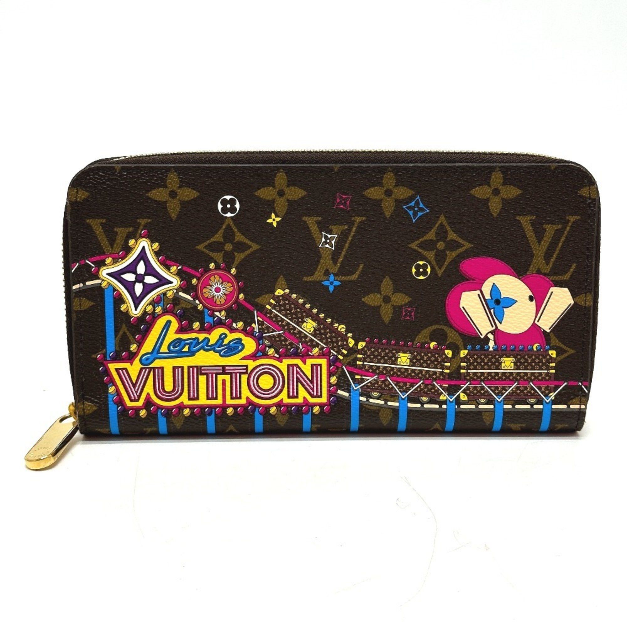 Louis Vuitton LOUIS VUITTON M69750 2020 Monogram Vivienne Amusement Park Zippy Wallet Long Canvas Women's Brown Size ONE SIZE - 1 Thumbnail