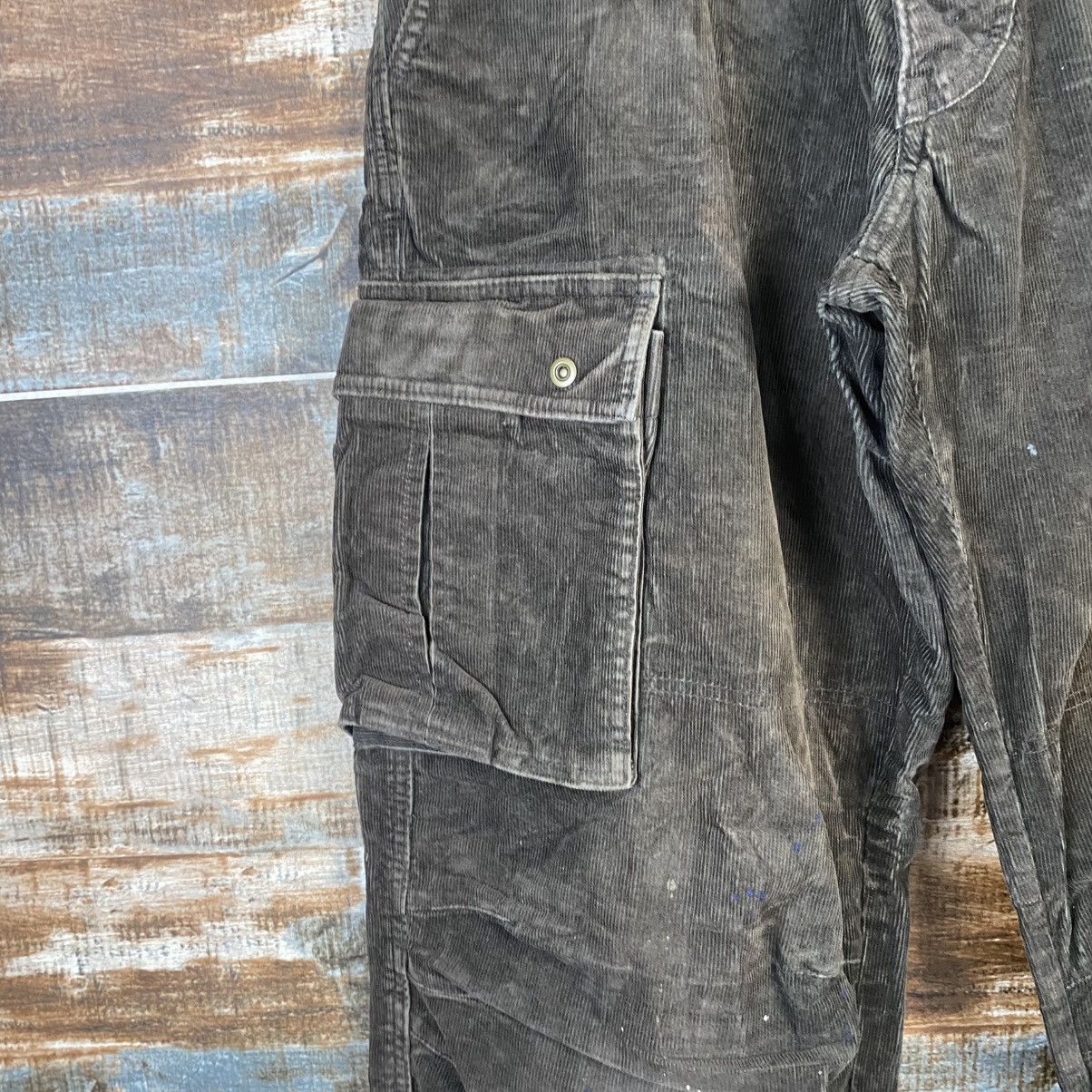 Japanese Brand DL Sunny Clouds Brown Cargo Multipocket Pants #C1018 Size US 31 - 10 Thumbnail