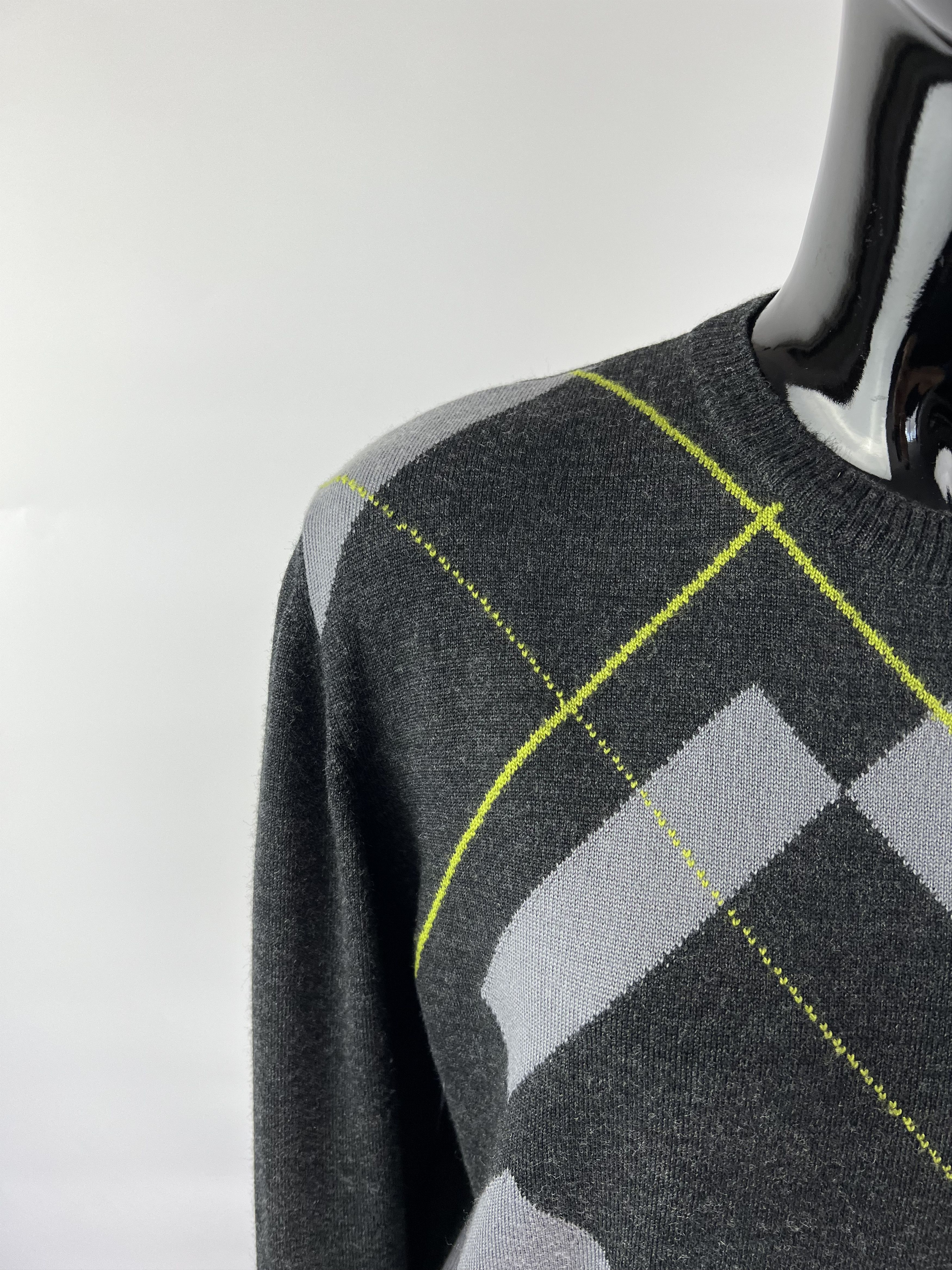 Versace × Vintage Versace Classic Vintage 100% Merino Wool Sweater Size L Size L / US 10 / IT 46 - 5 Thumbnail