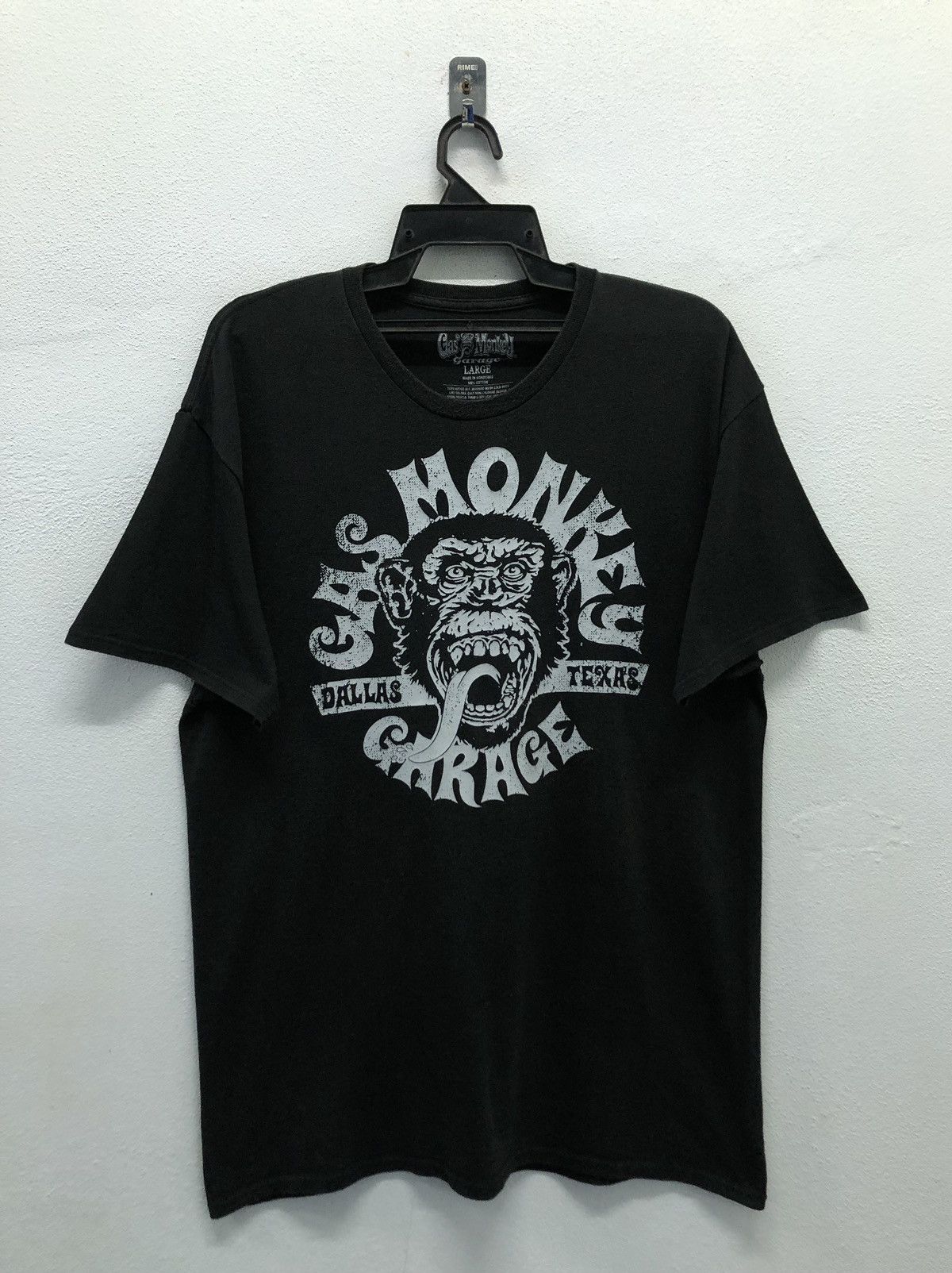 Vintage Vintage Gas Monkey Garage Dallas Texas T-Shirt Size US L / EU 52-54 / 3 - 1 Thumbnail