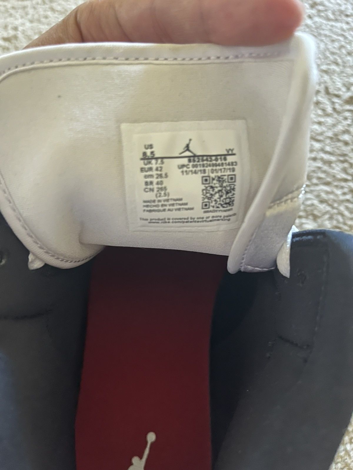 Jordan Brand × Nike Jordan 1 Mid Maybe I Destroyed the Game Size US 8.5 / EU 41-42 - 5 Thumbnail