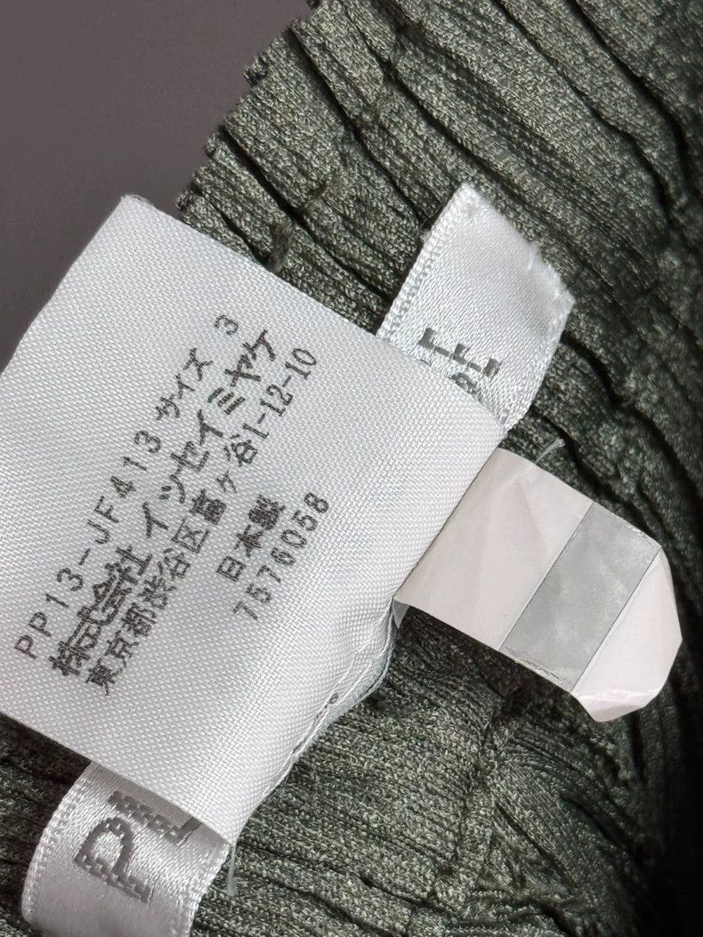 Issey Miyake Issey Miyake size:3 Military green thick balloon pants Size 22" - 4 Thumbnail