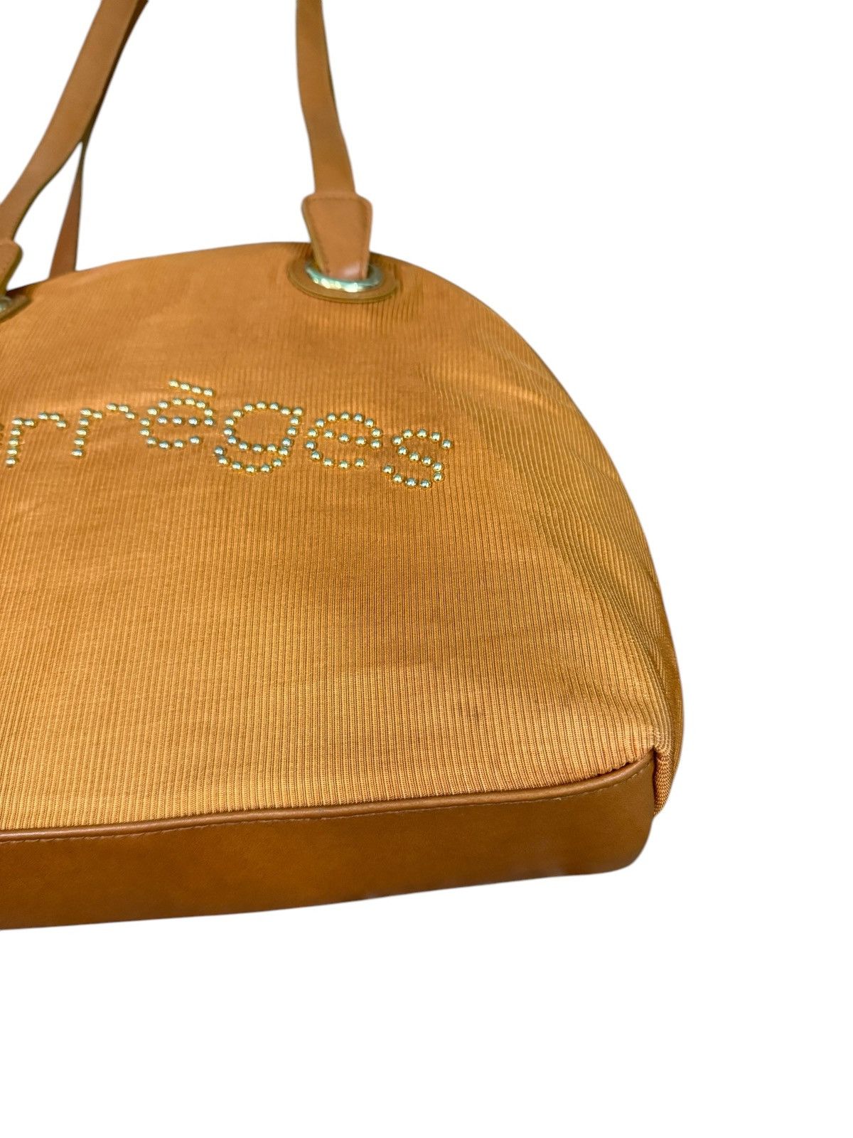 Courreges RARE VINTAGE COURREGES LOGO STUD SHOULDER BAG Size ONE SIZE - 4 Thumbnail