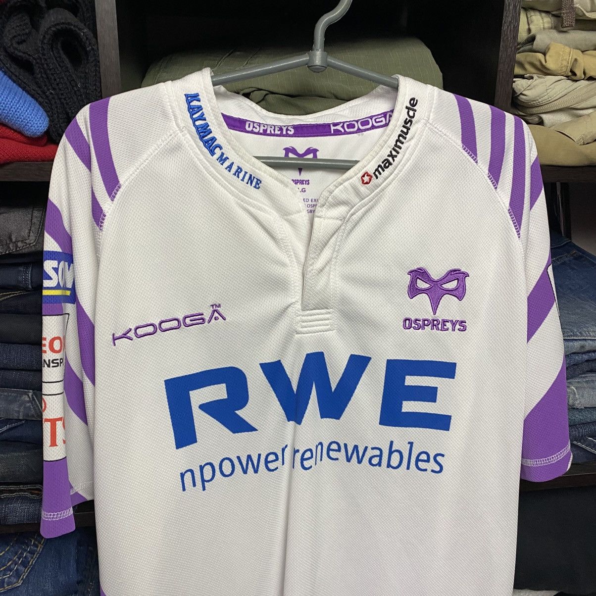 Other Vintage Kooga Ospreys 2000’s sponsors jersey size XL Size US XL / EU 56 / 4 - 2 Thumbnail