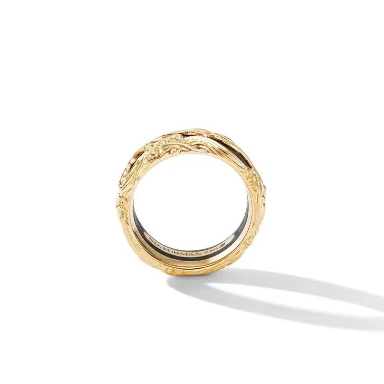 David Yurman o1w1db11025 R25363M /Size 7 /Rings in Golden Size ONE SIZE - 2 Thumbnail