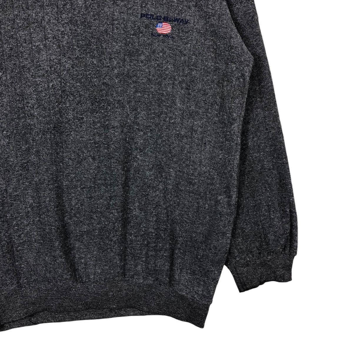 Japanese Brand 🔥VINTAGE SWEATSHIRT POLO BI-WAY SPORT BIG LOGO Size US L / EU 52-54 / 3 - 7 Thumbnail