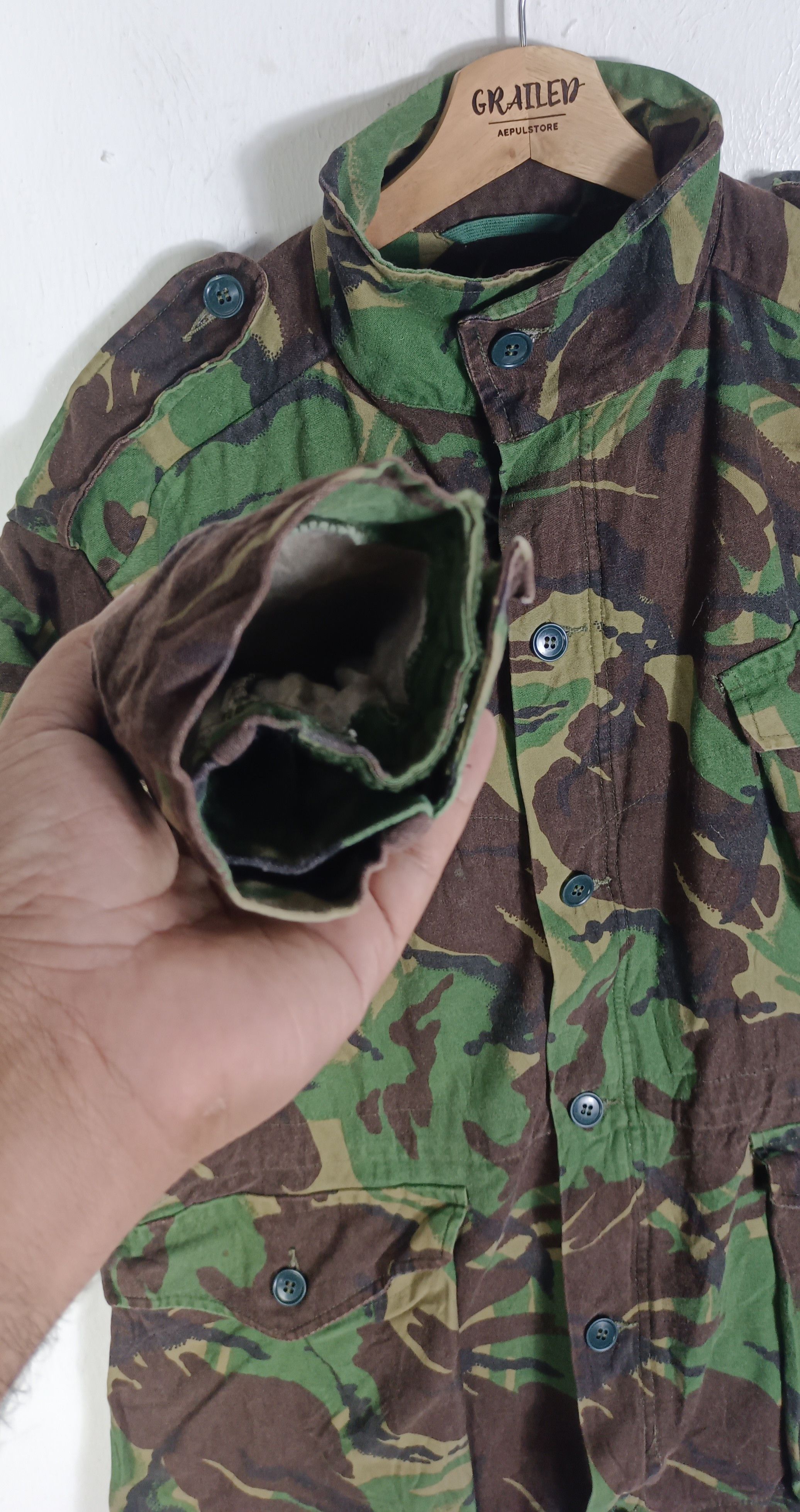 Other Vintage 60s 1968🔥 British Smock Combat DPM Jacket Size US L / EU 52-54 / 3 - 7 Thumbnail