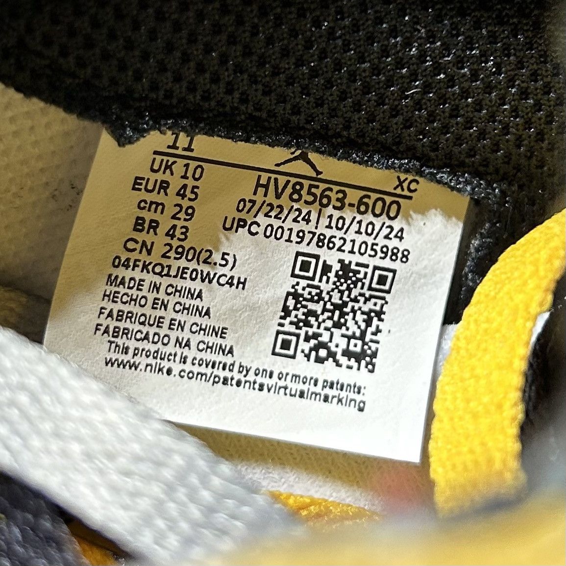 Jordan Brand × Nike × Union LA Union LA Air Jordan 1 Retro OG SP High Chicago Size 11 NEW Size US 11 / EU 44 - 5 Thumbnail
