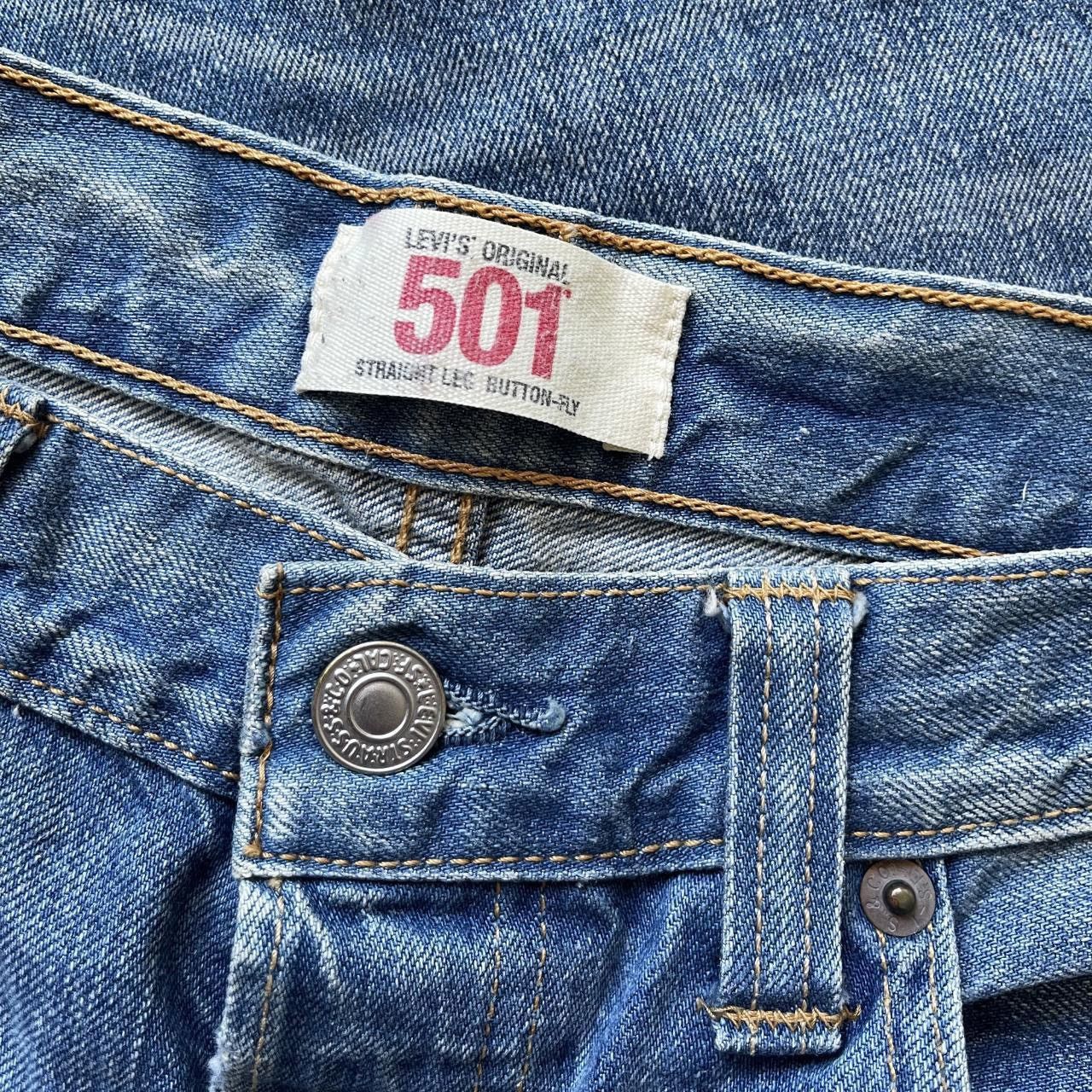 Kapital × Kapital Kountry × Levi's Boro Patchwork Sashiko Embroidered Jeans Size US 32 / EU 48 - 7 Thumbnail