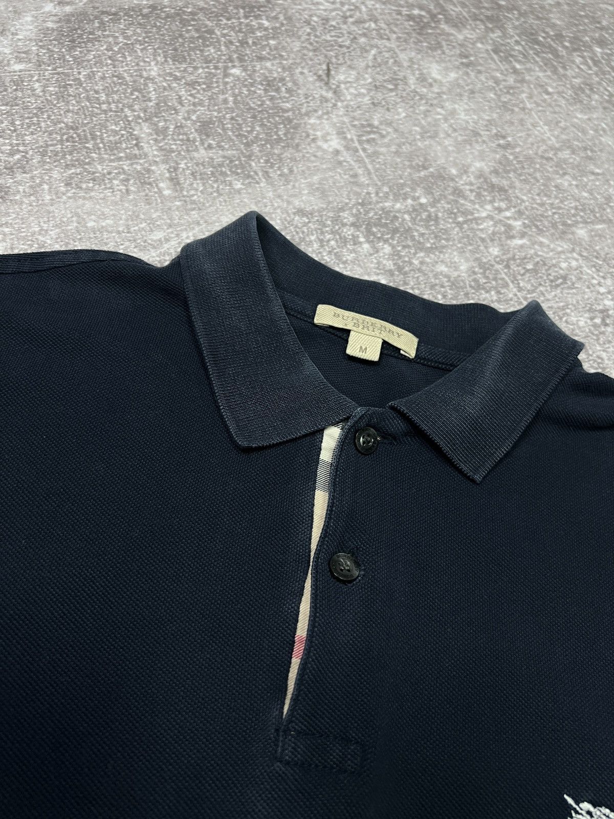 Burberry Burberry long Sleeve Polo Size M Size US M / EU 48-50 / 2 - 5 Thumbnail