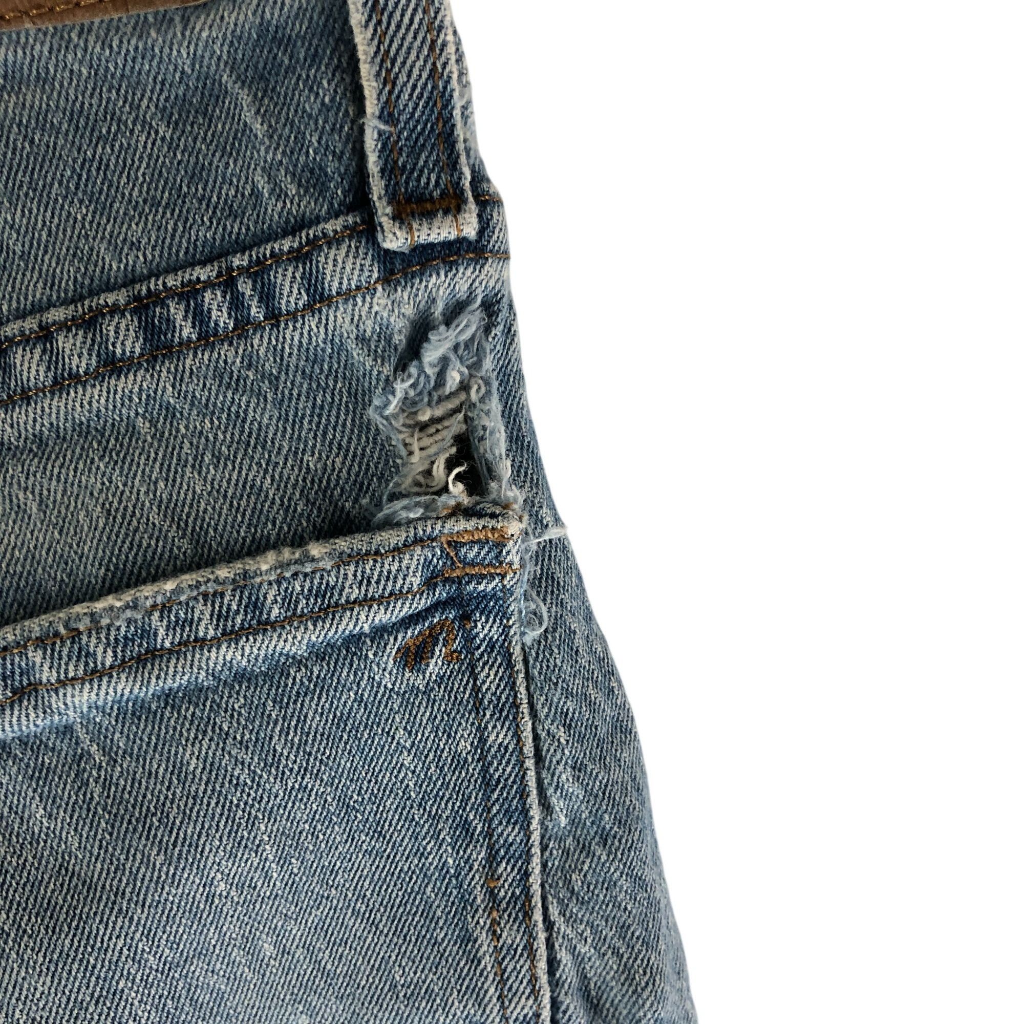 Madewell Madewell Womens The Perfect Vintage Wide Leg Jeans Stretch 2 Size 25" / US 0 / IT 36 - 7 Thumbnail