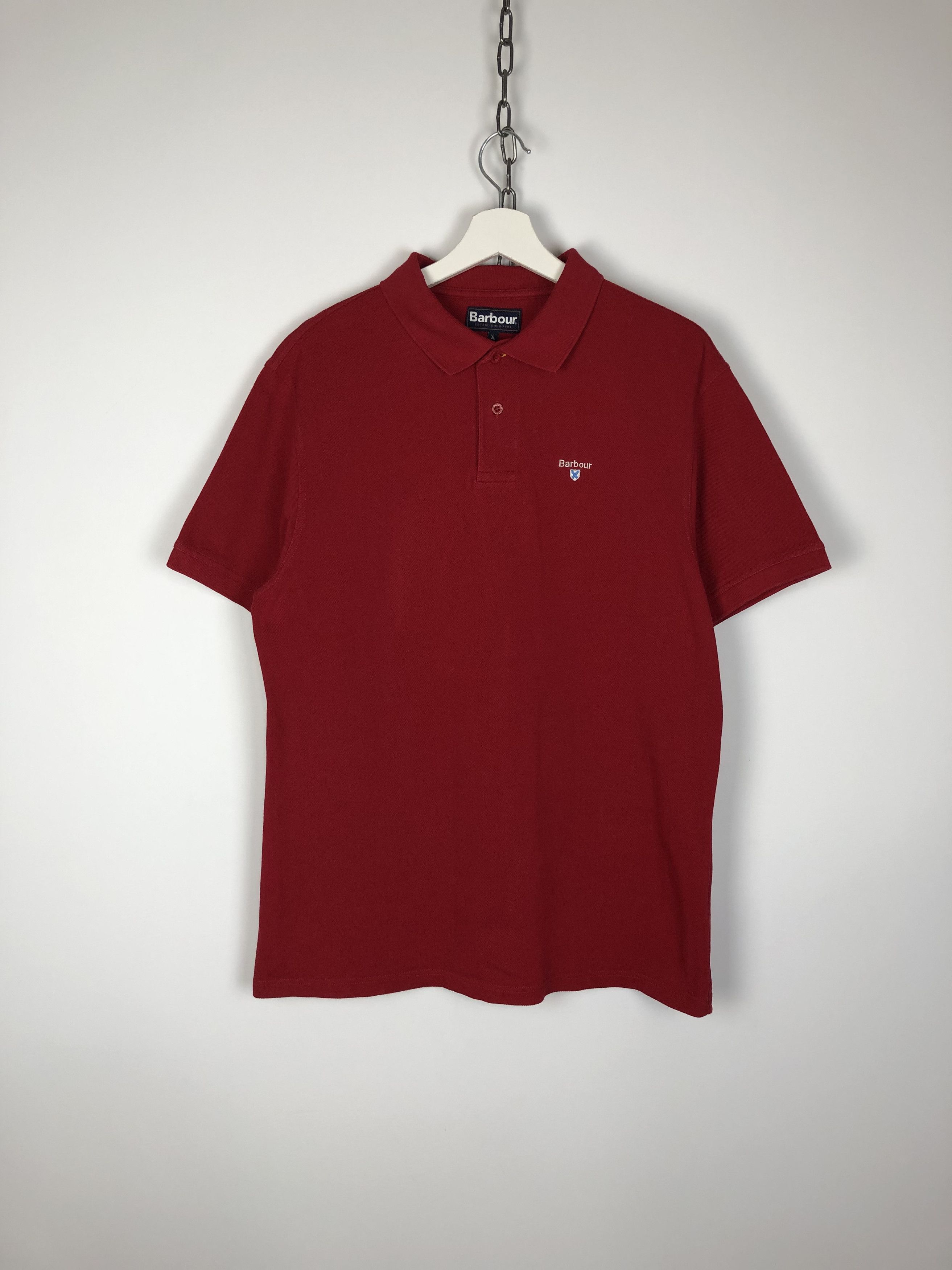 Barbour Barbour Basic Polo T-Shirt Small Logo Red size XL Size US XL / EU 56 / 4 - 1 Thumbnail