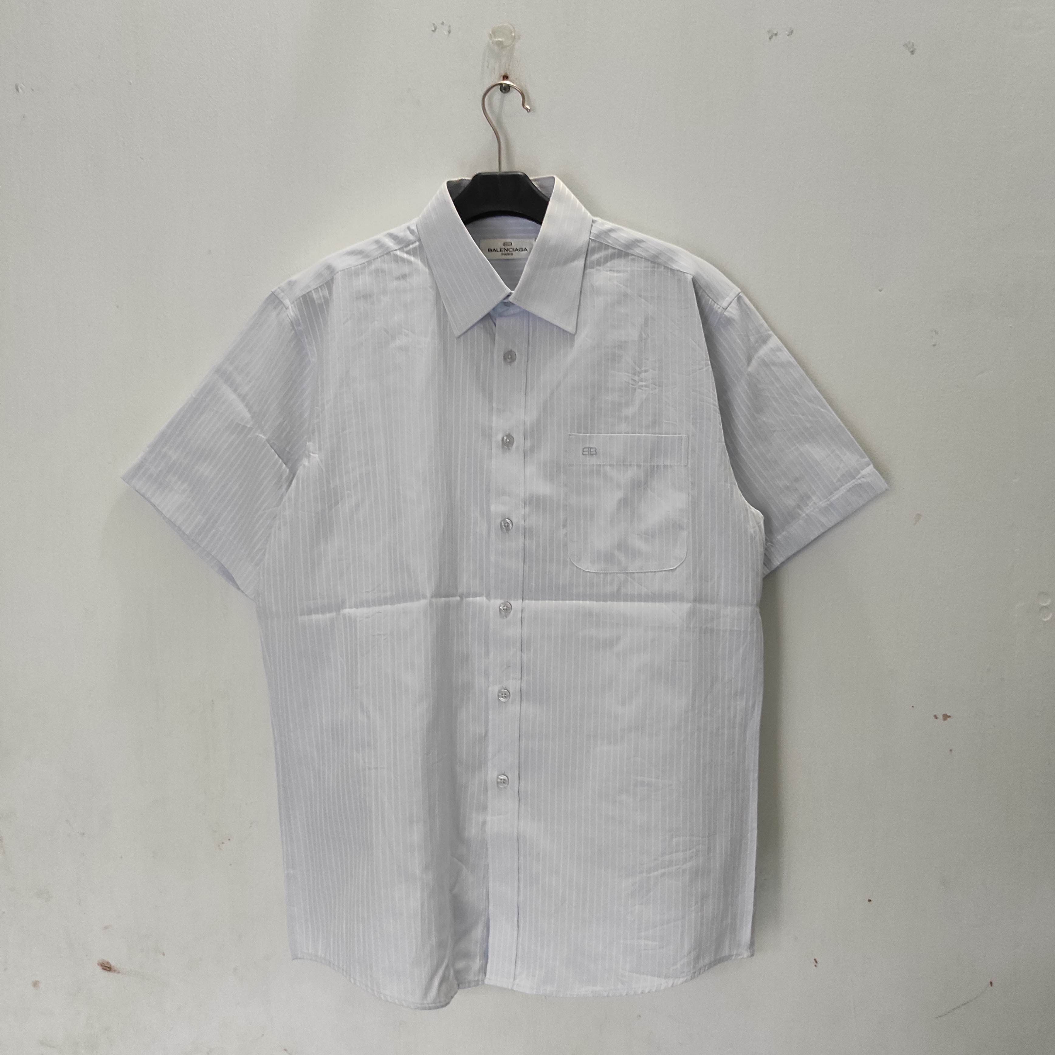 Balenciaga × Vintage Vintage Balenciaga Paris Shirt Size US M / EU 48-50 / 2 - 2 Thumbnail