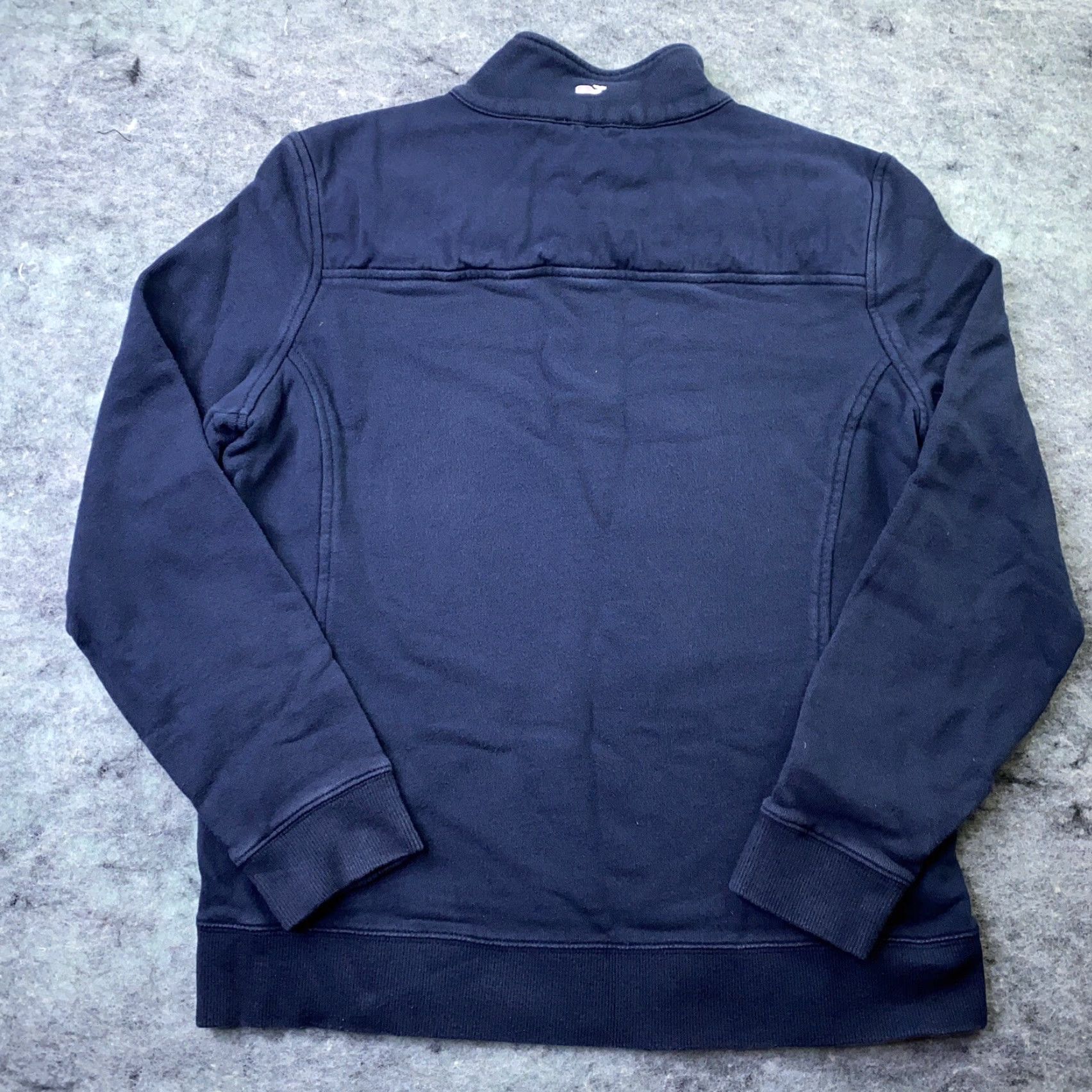 Vineyard Vines Vineyard Vines Womens Pullover Small Blue Martha's Vineyards Zip Up Sweatshirt Size S / US 4 / IT 40 - 7 Thumbnail