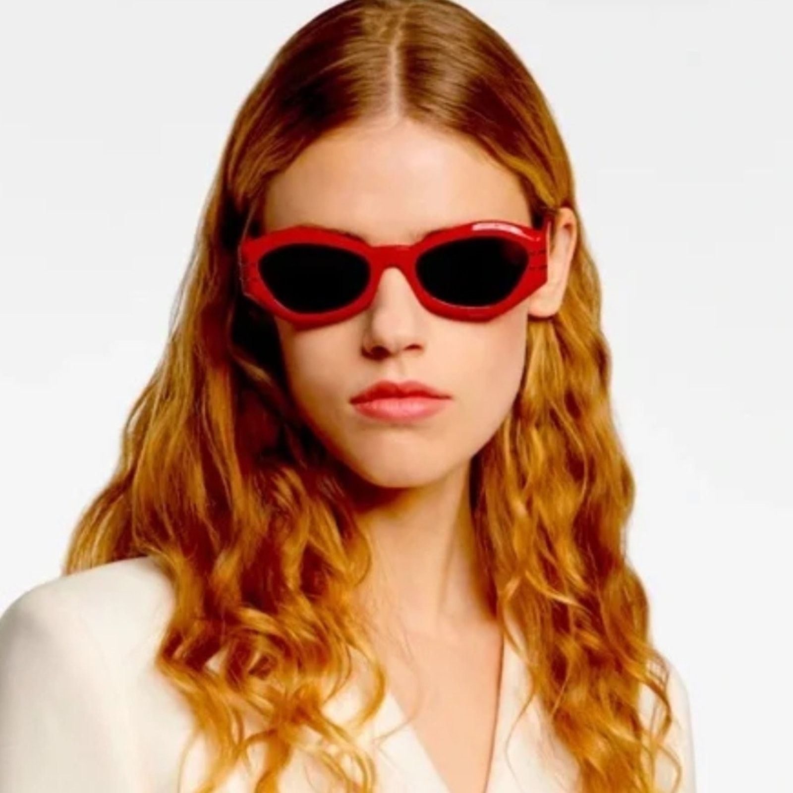 Dior DIOR Sunglasses CD40058U 66N DiorSignatureB1U Red/GreenWomen Size ONE SIZE - 5 Thumbnail