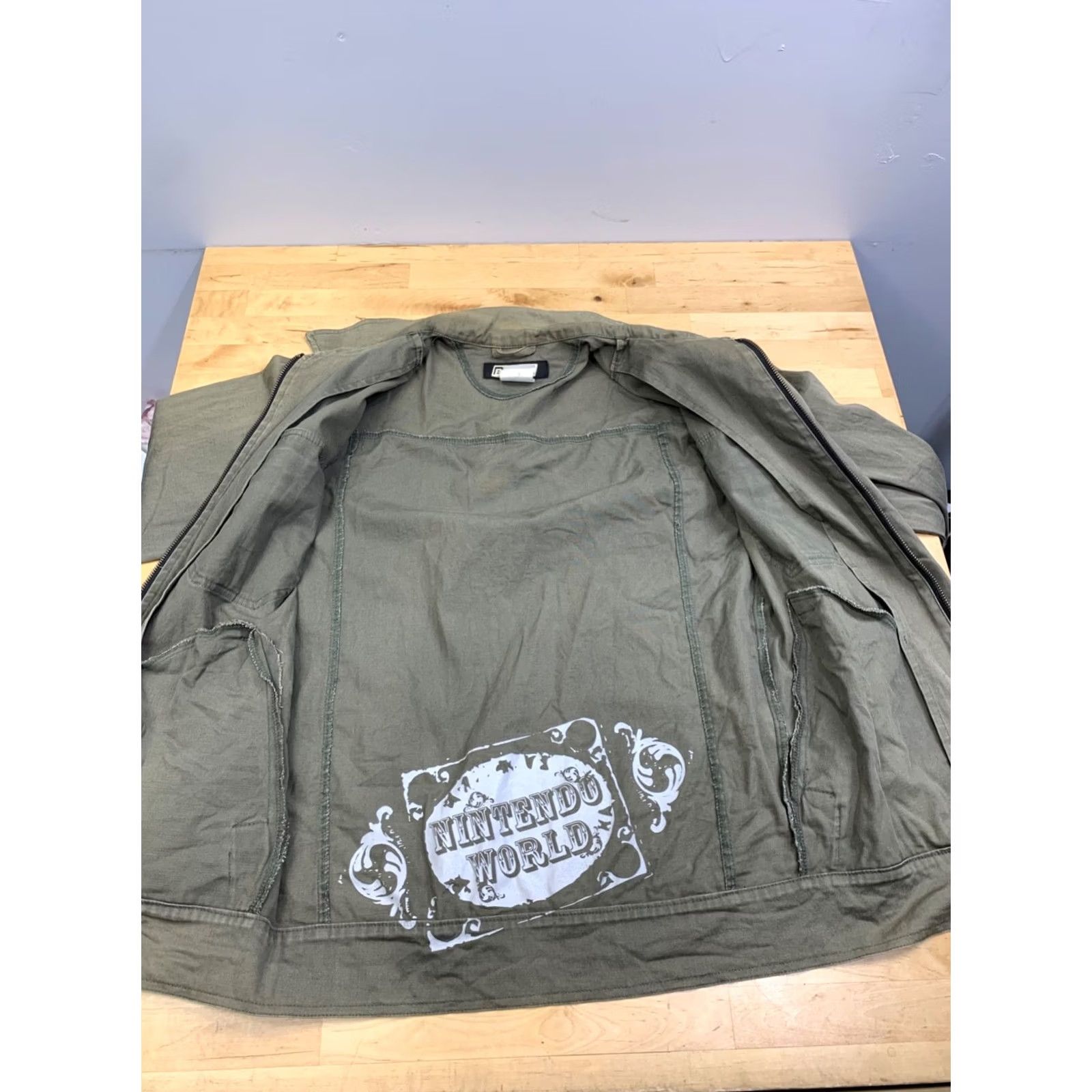 Nintendo Bishop Military Jacket Men S Green Nintendo World Distress 13291 Small Green Military Jacket Men S Nintendo World Distress 13291 Size US S / EU 44-46 / 1 - 3 Thumbnail