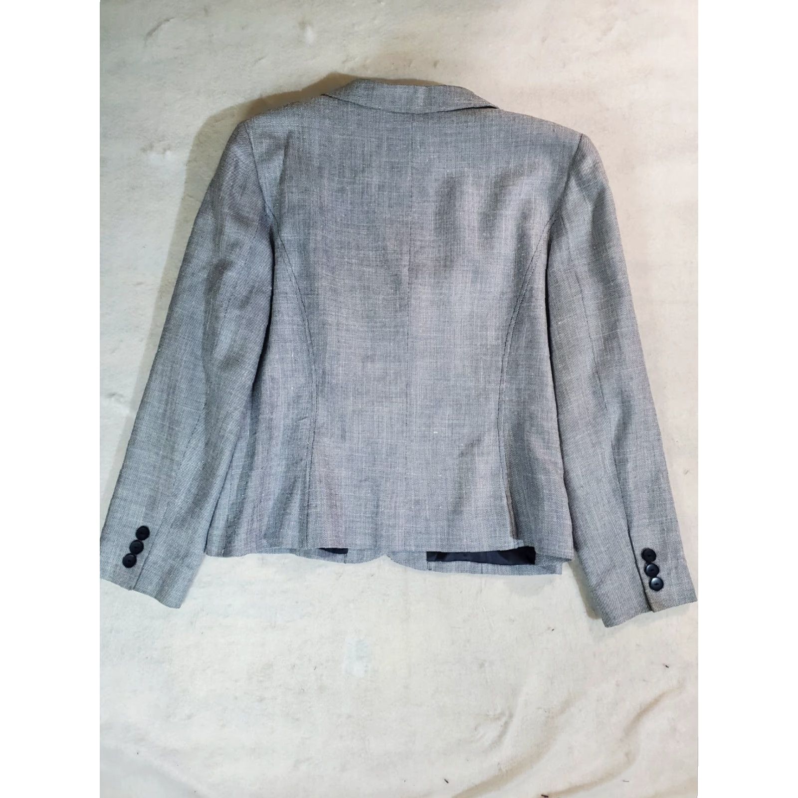 Pendleton VINTAGE Pendleton Womens 14W Coat Blazer Gray Virgin Wool USA Coat Blazer Wool Lined Pockets Collared Buttons Vintage Mens Womens Girls? Size XL / US 12-14 / IT 48-50 - 5 Thumbnail