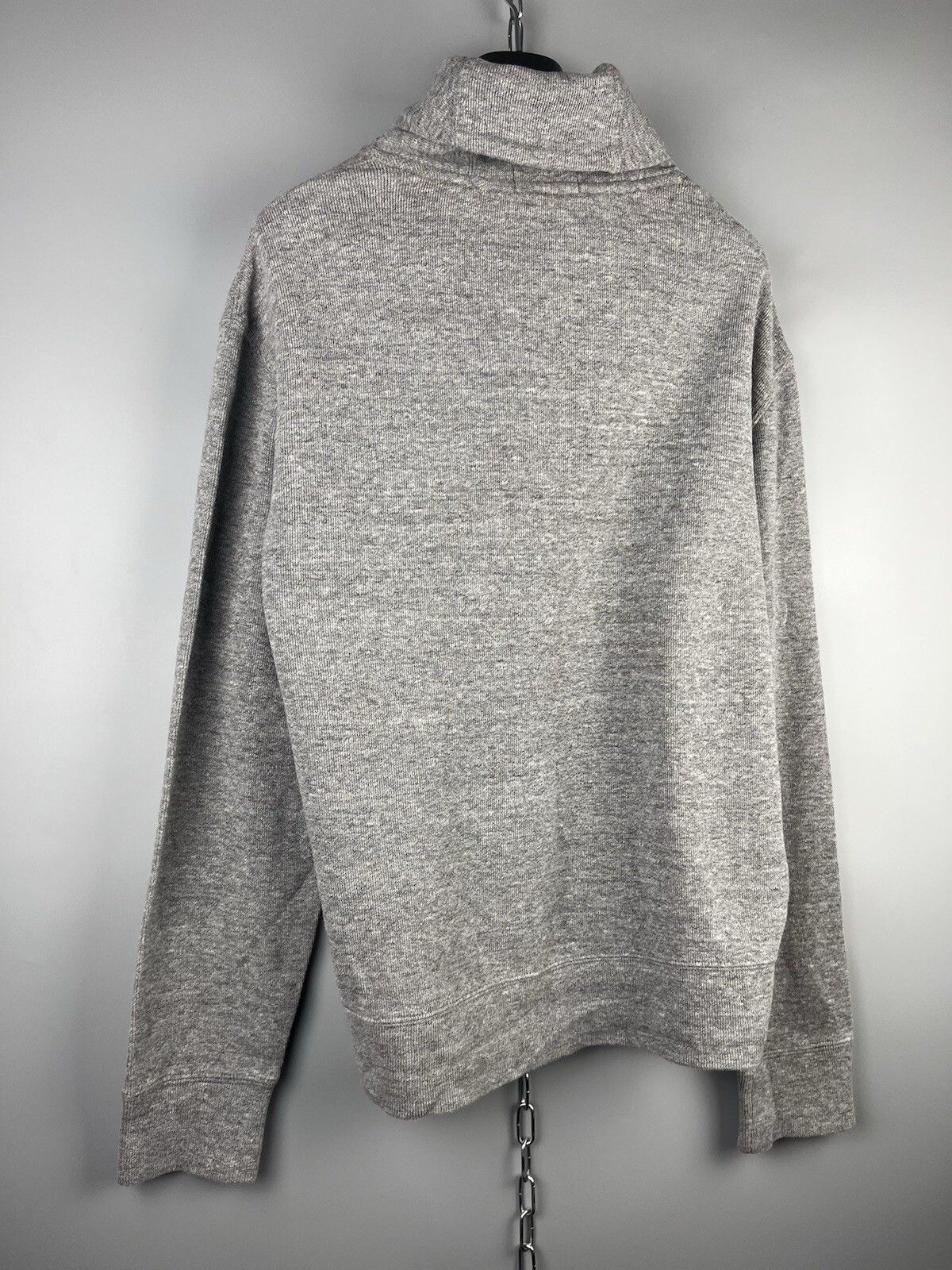 Polo Ralph Lauren Polo Ralph Lauren Shawl Neck Gray Pullover Sweater Size US M / EU 48-50 / 2 - 9 Thumbnail