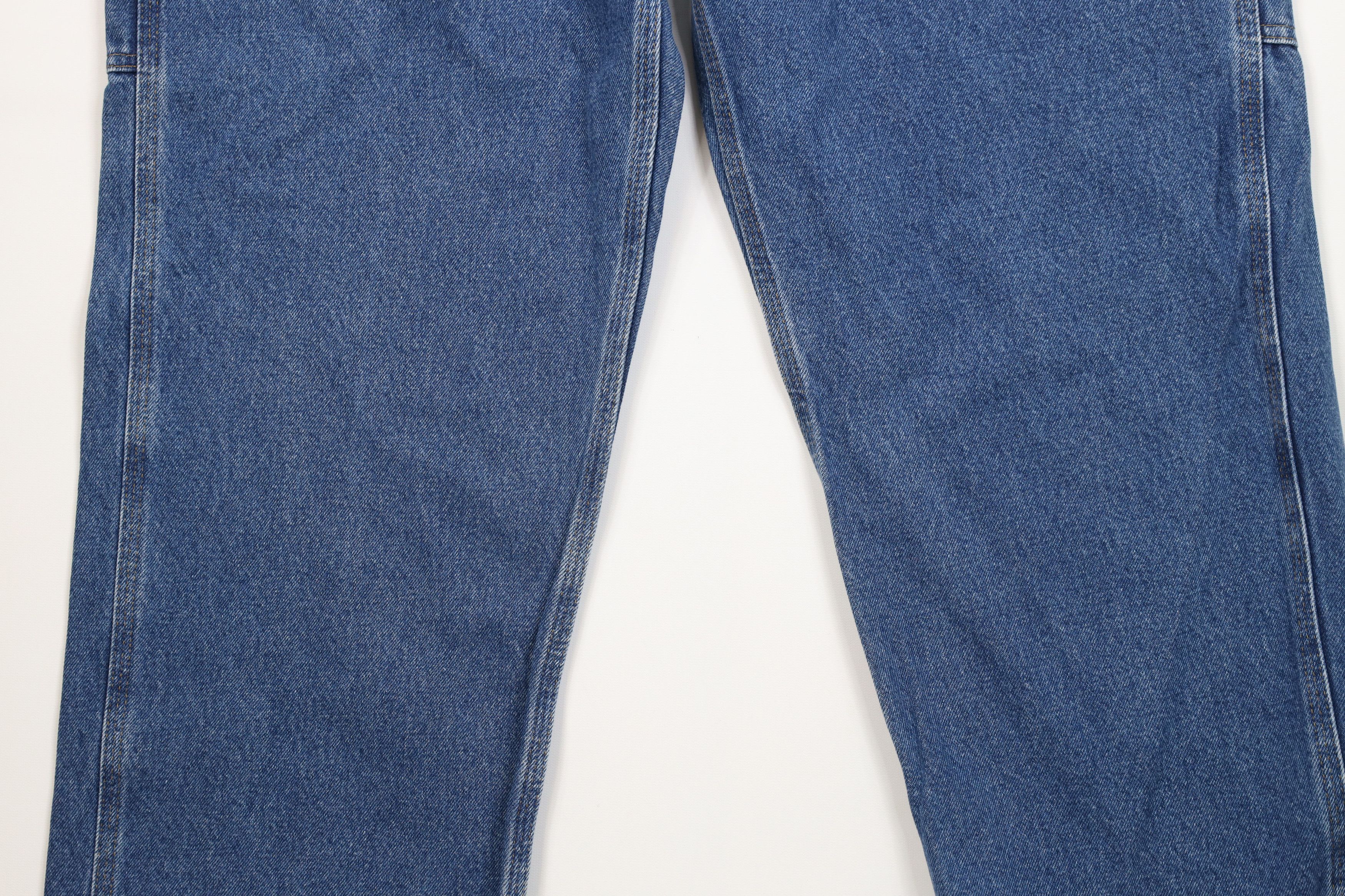 Carhartt Vintage Y2K Carhartt Wide Leg Dungaree Denim Jeans Blue Size US 38 / EU 54 - 3 Thumbnail