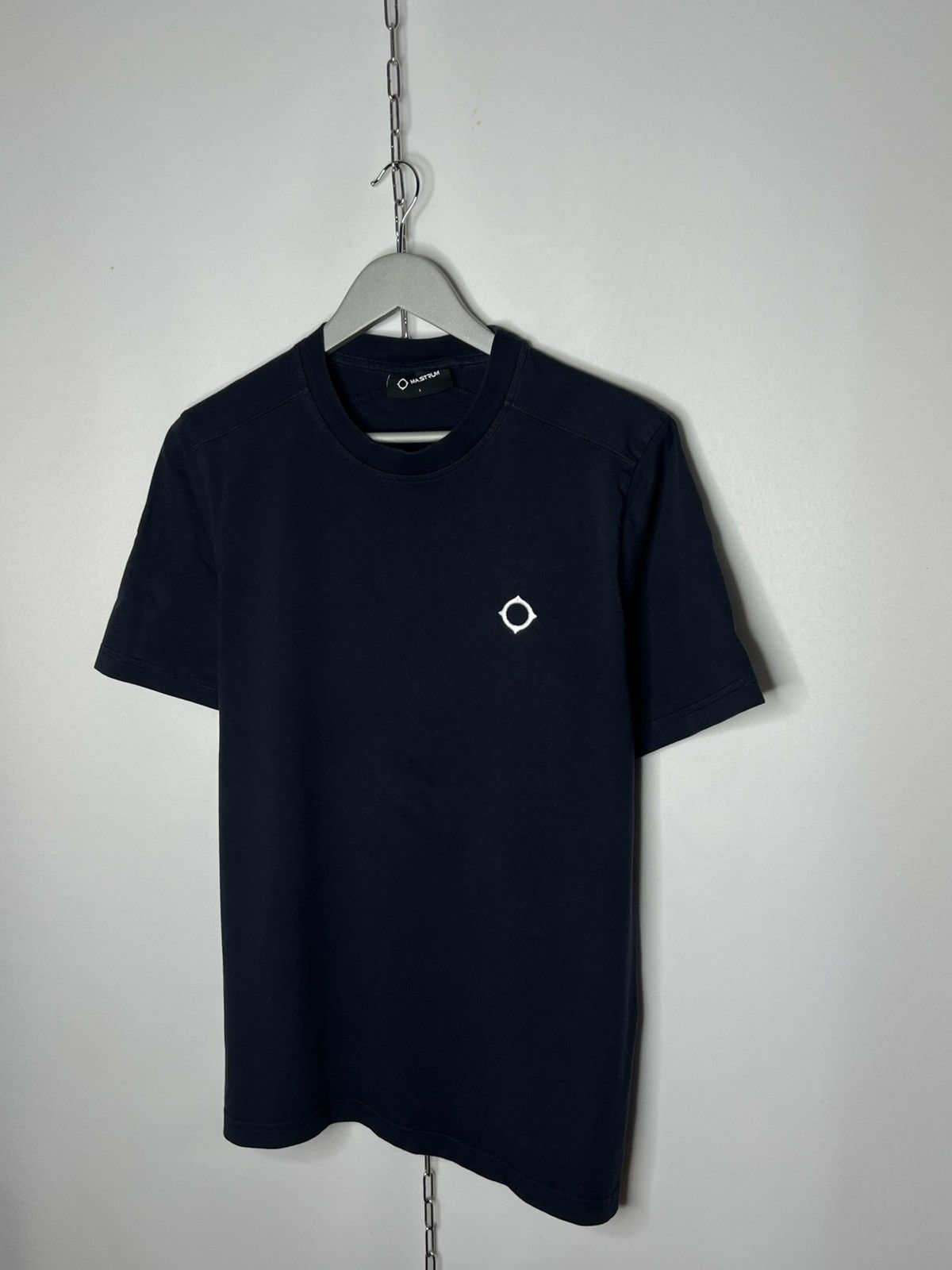 MA.STRUM Ma.Strum Navy Blue Based T-Shirt Tee Casuals Size US L / EU 52-54 / 3 - 2 Thumbnail