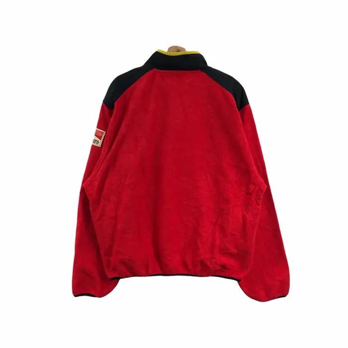 Marlboro Vtg 80’ MARLBORO ADVENTURE TEAM Red Fleece Jacket Size US XL / EU 56 / 4 - 3 Thumbnail