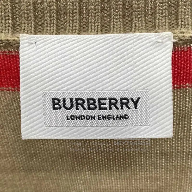 Burberry Burberry Khaki Color Women's Cardigan. Size M / US 6-8 / IT 42-44 - 3 Thumbnail