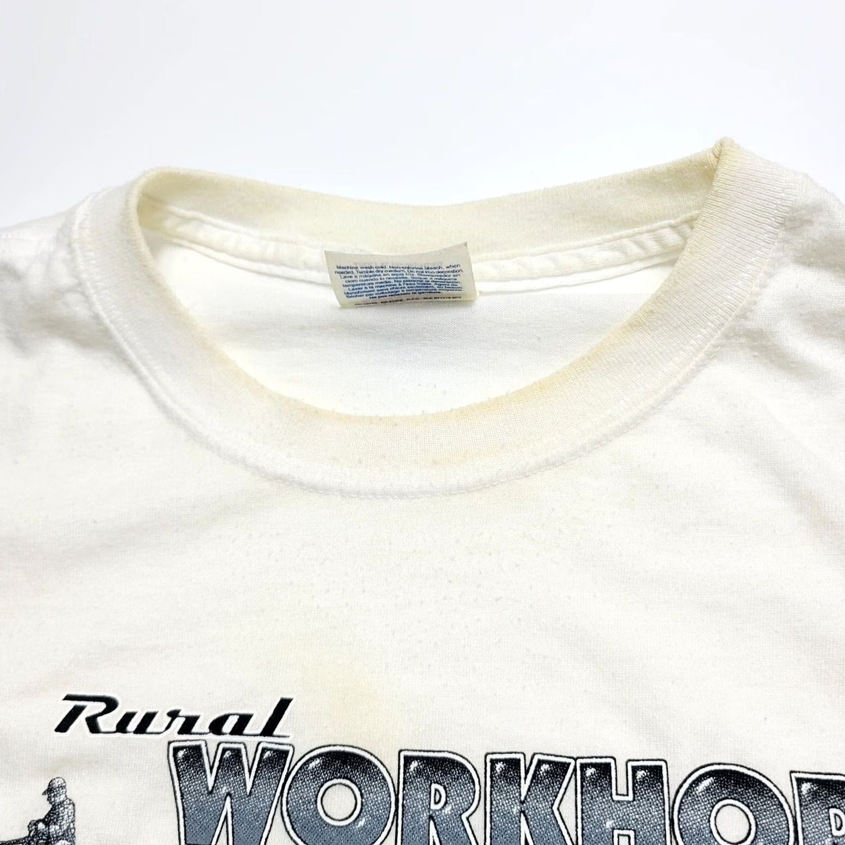 Hanes VINTAGE The American Pickup Truck Graphic T Shirt XL Unisex Adults USA 90s Cars Outdoor Heavyweight Cotton Blend Hanes White Size US XL / EU 56 / 4 - 4 Thumbnail
