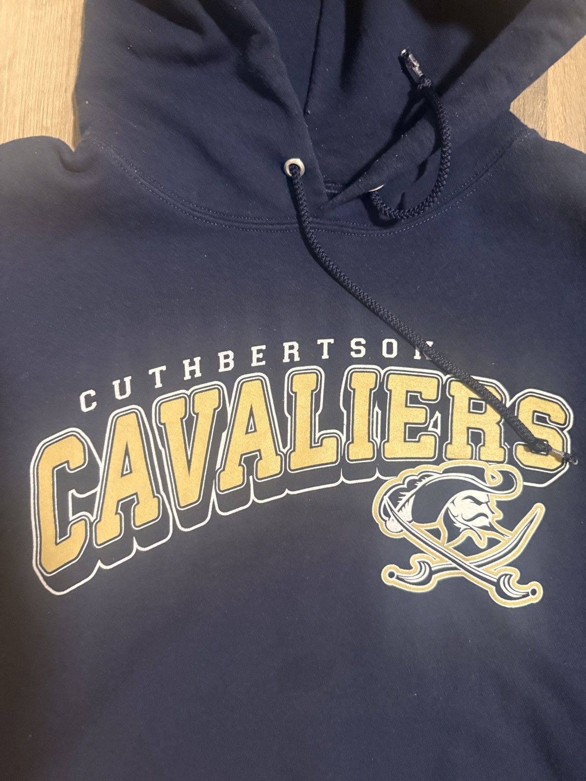 Vintage Cuthbertson Cavaliers Hoodie Pullover Sweatshirt Collegiate Size US XL / EU 56 / 4 - 2 Thumbnail