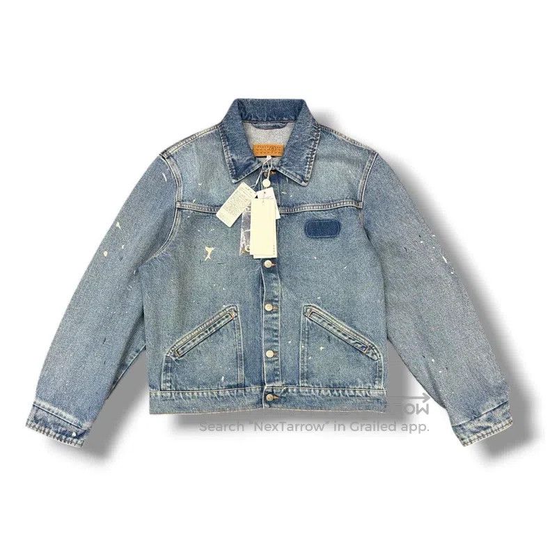 Maison Margiela Maison Margiela Ink-washed denim jacket Size US M / EU 48-50 / 2 - 1 Thumbnail
