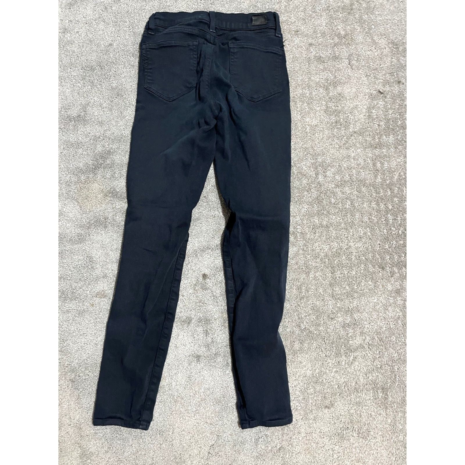 Paige PAIGE VERDUGO ULTRA SKINNY Mid-Rise Jeans Black 28 x 29 Inseam Pants Womens Vintage? No Size 28" / US 6 / IT 42 - 3 Thumbnail