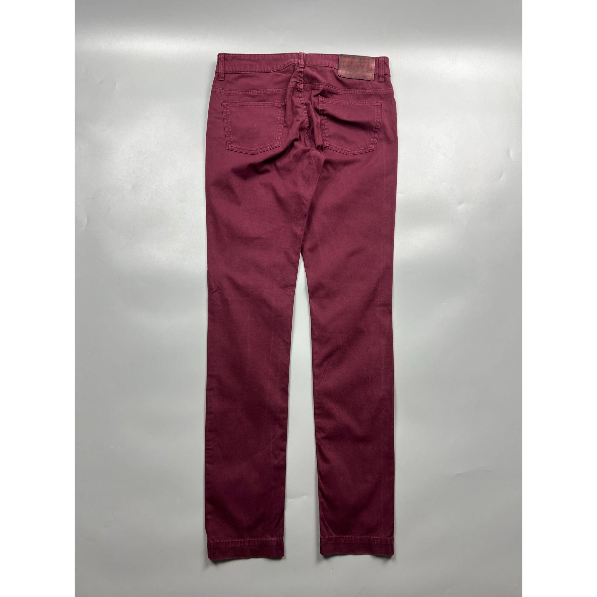 Gucci Gucci New Leggings Burgundy Pants (Y0850) Size 28" / US 6 / IT 42 - 11 Thumbnail