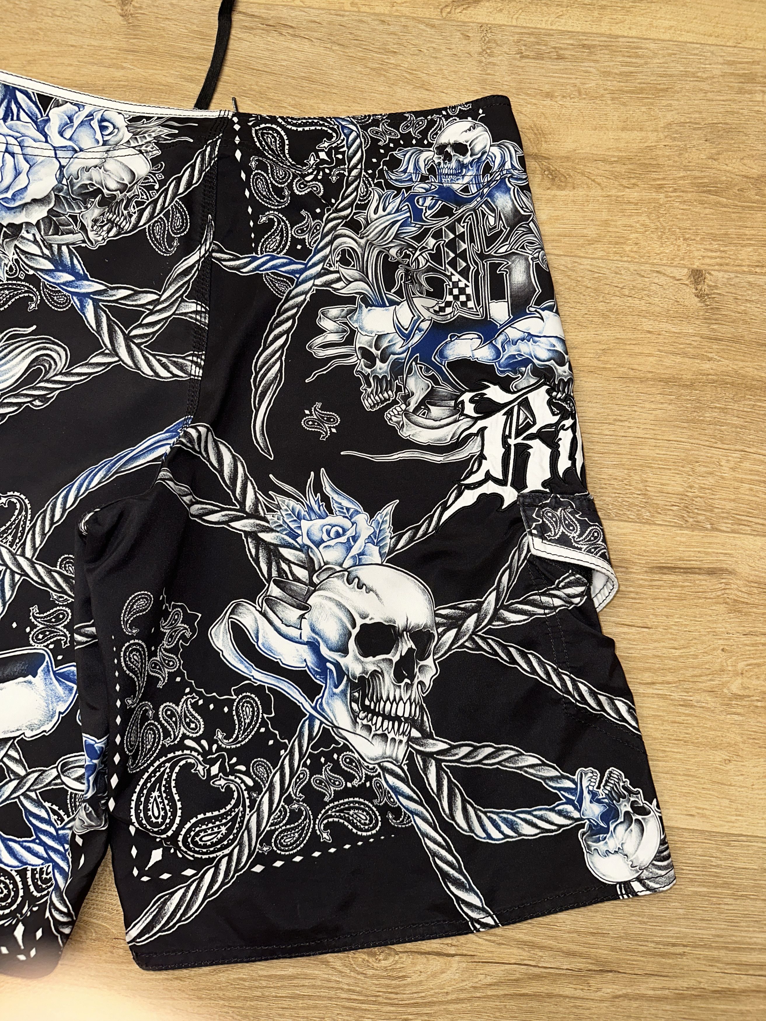 Billabong Billabong Skull Roses Board Shorts Surf Swim Trunks Size 36 Size US 36 / EU 52 - 8 Thumbnail