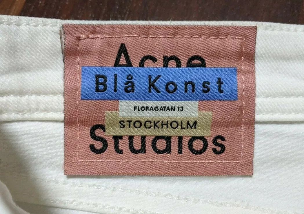 Acne Studios Acne Studios Climb White jeans ~ SIZE 27 ~ Size 27" / US 4 / IT 40 - 7 Thumbnail