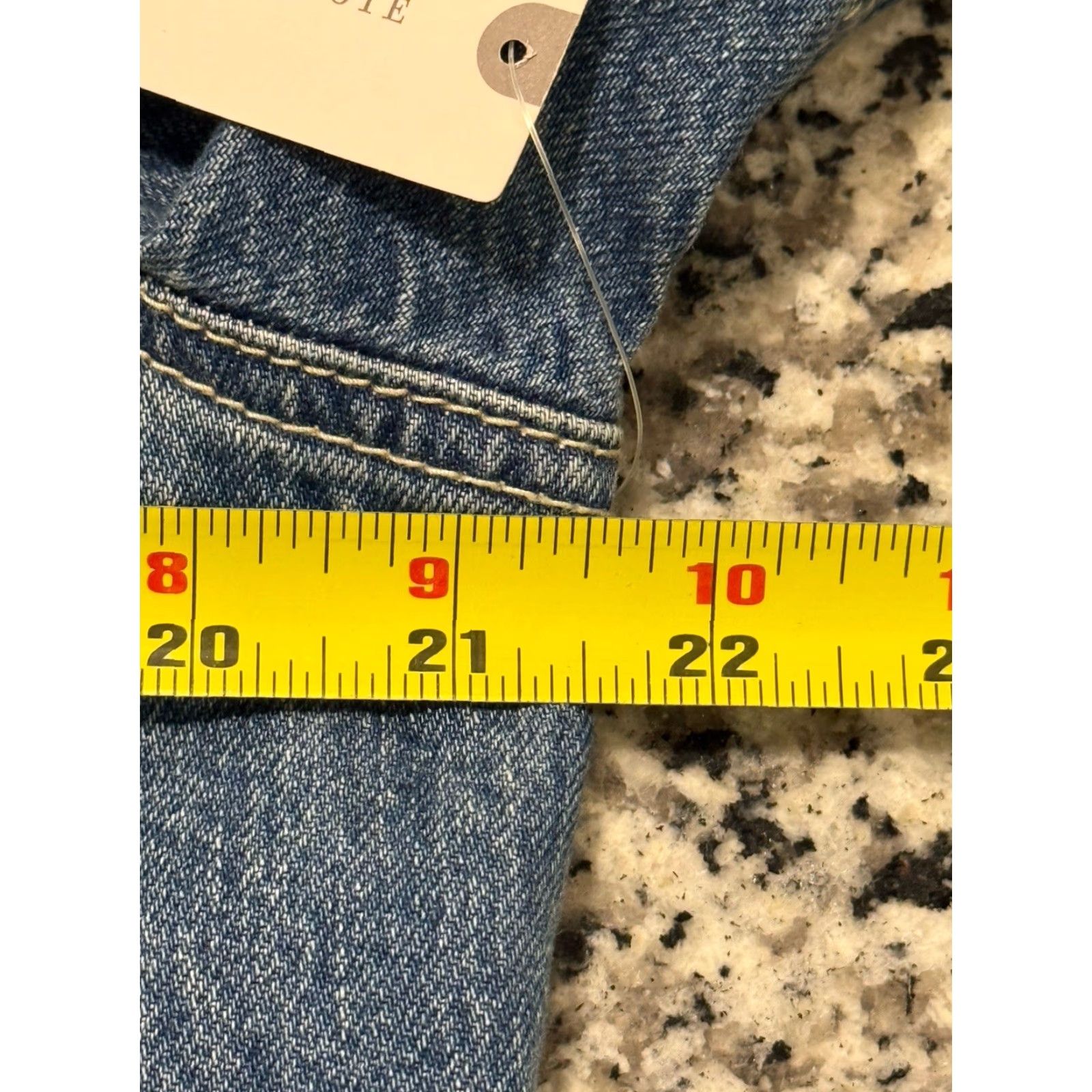 Anthropologie NWT Anthropologie Pilcro and the Letterpress Denim blue jacket size L Size L / US 10 / IT 46 - 3 Thumbnail