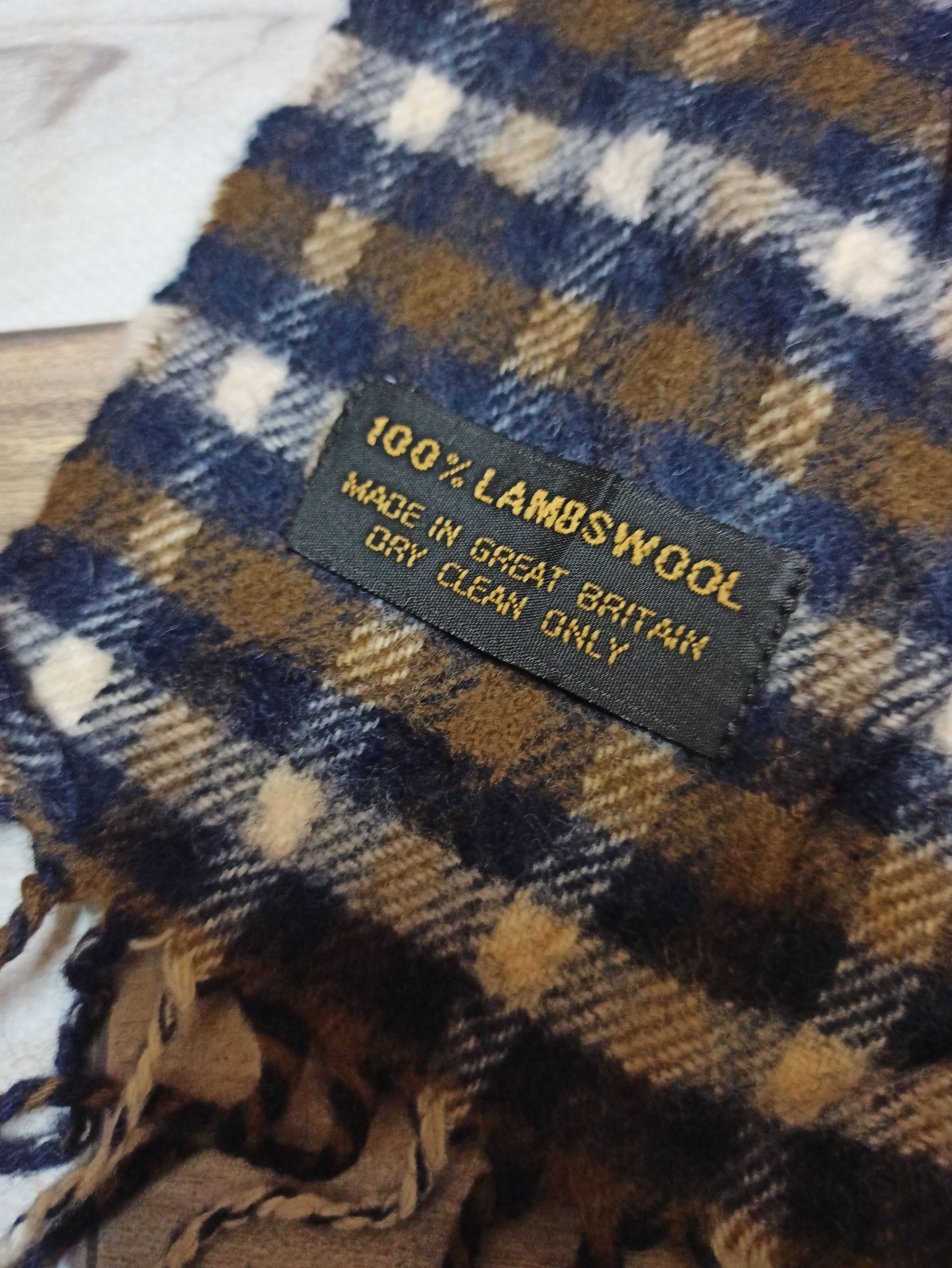 Aquascutum Aquascutum Muffler Made In England Size ONE SIZE - 6 Thumbnail