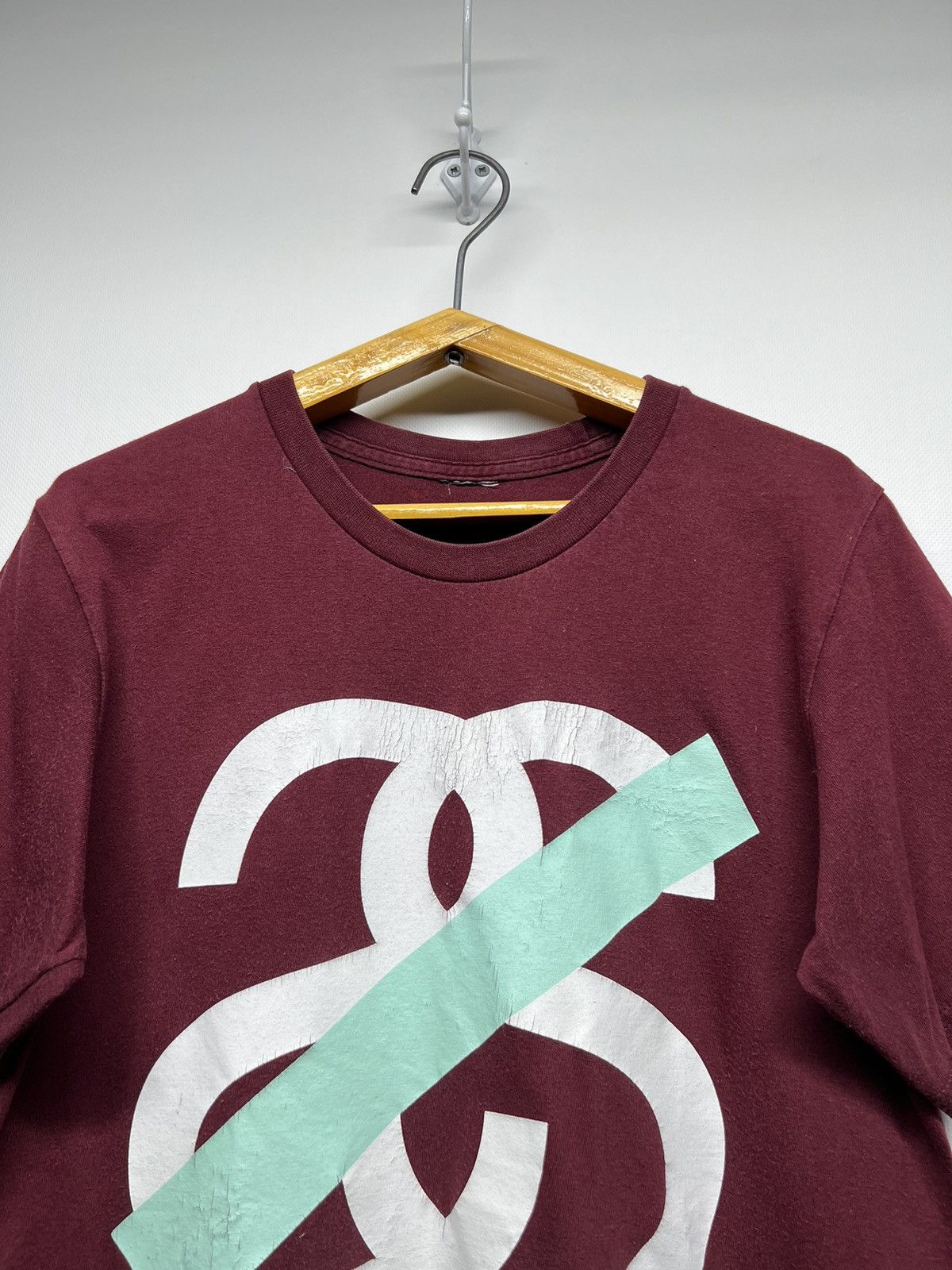 Stussy Vintage Y2k Faded Stussy Big Logo T-Shirt 00’s Size US S / EU 44-46 / 1 - 2 Thumbnail