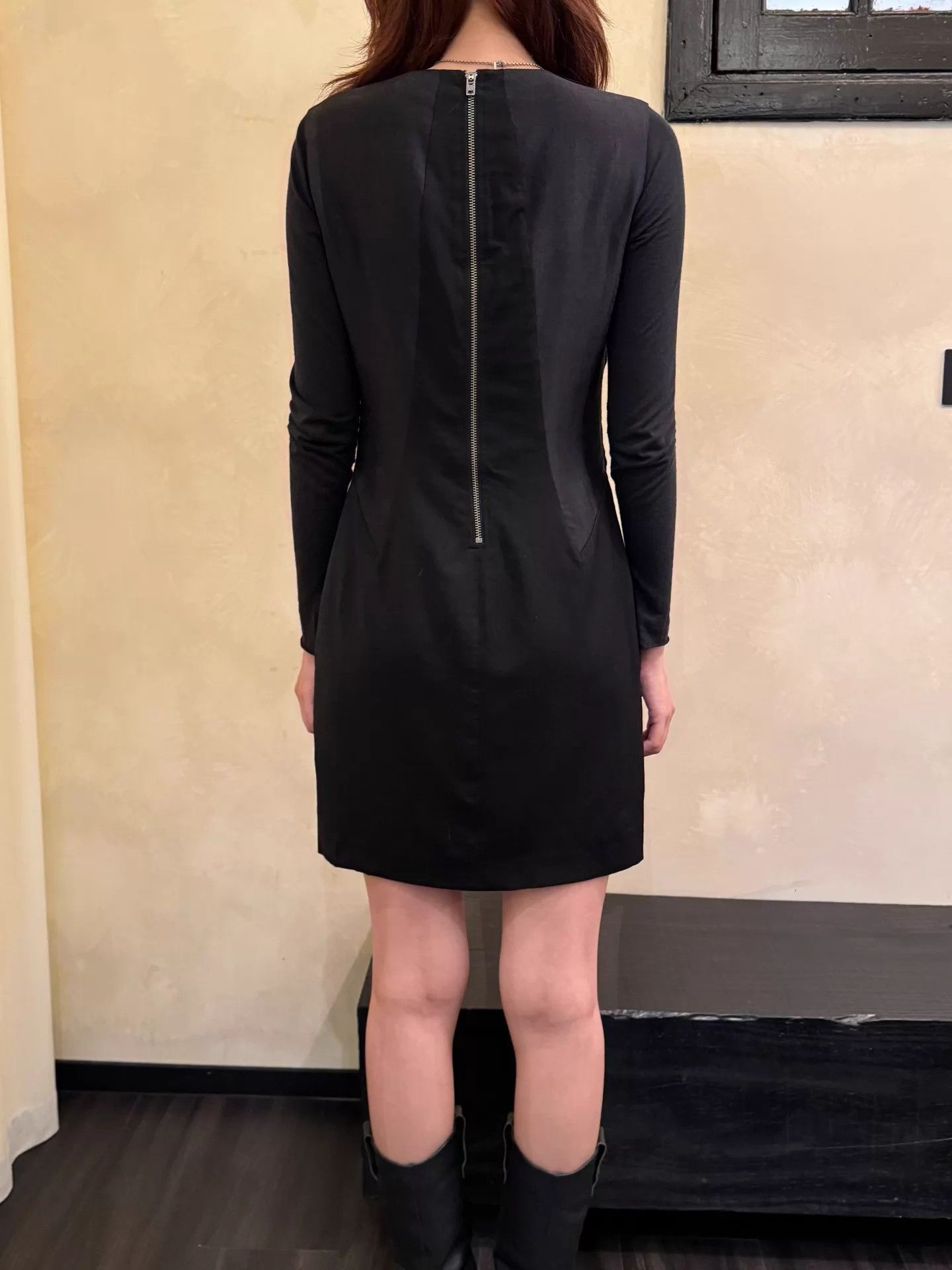 Helmut Lang Helmut Lang Deconstructed Wool Tie LS Dress Size 4 Vintage Size S / US 4 / IT 40 - 9 Thumbnail