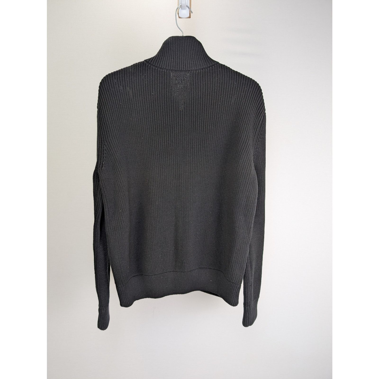 Bottega Veneta o1rshd1 Dry Cotton Rib Cardigan Sweater in Black Size US XL / EU 56 / 4 - 6 Thumbnail