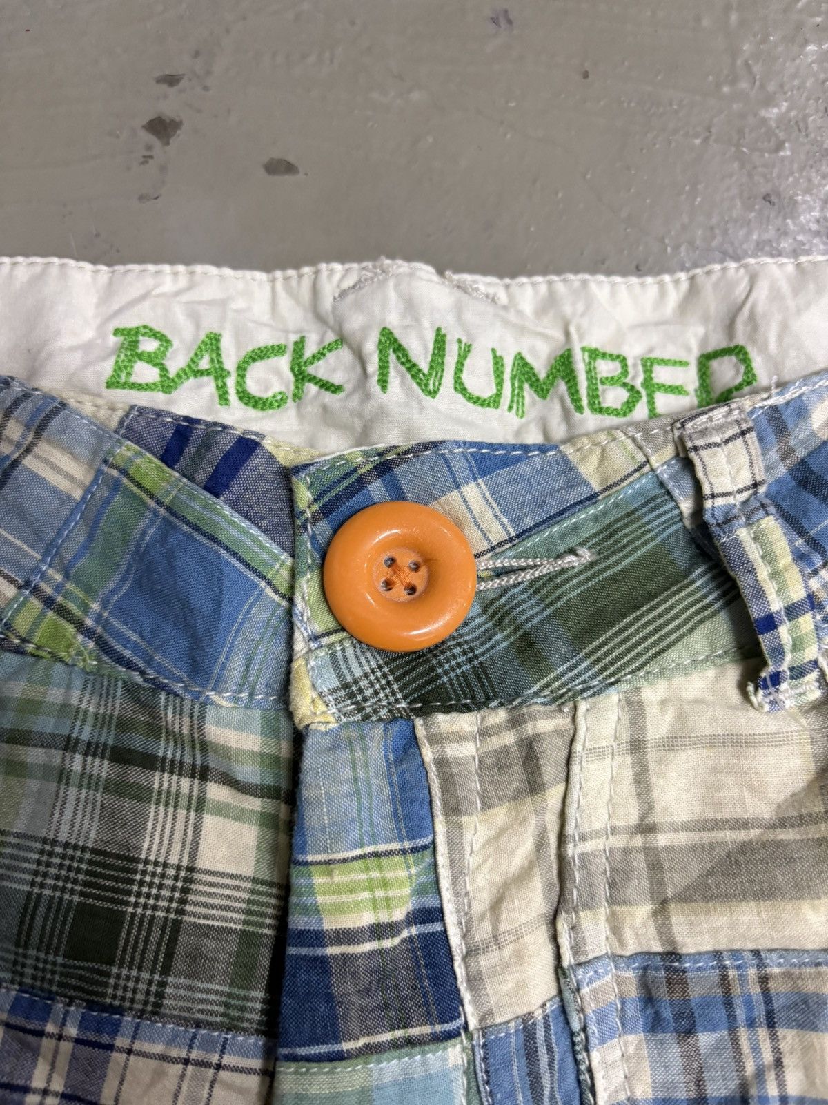 Kapital 1980’s Vintage Japanese Distressed Patchwork Denim Shorts Size 28" / US 6 / IT 42 - 5 Thumbnail