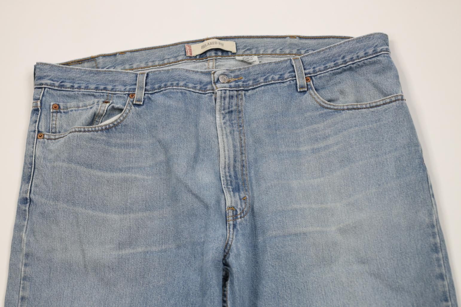 Levi's Vintage Y2K 2004 Levis 550 Relaxed Fit Denim Jeans Cotton Size US 44 / EU 60 - 2 Thumbnail