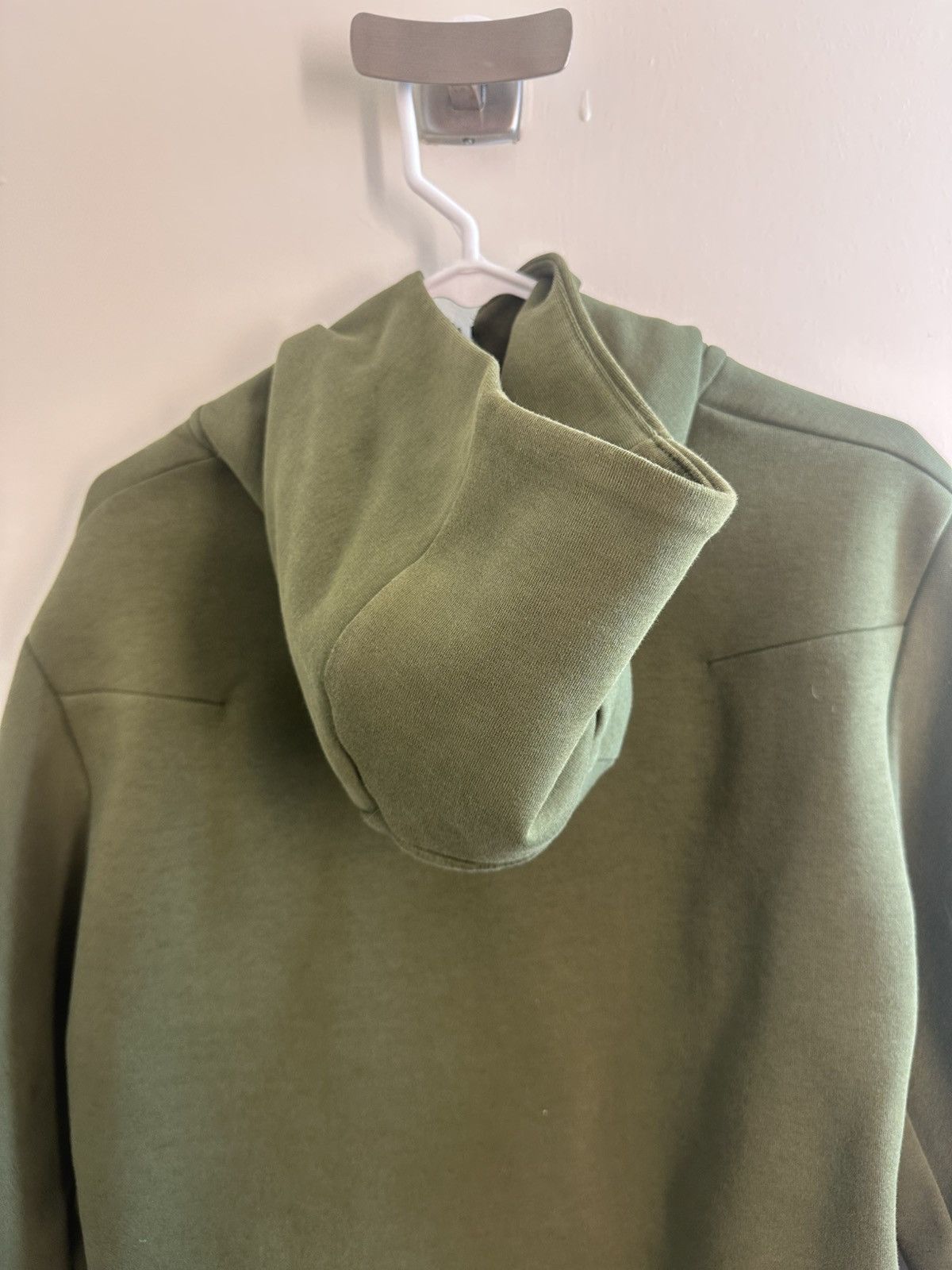 Nike Olive Nike Tech Zip Up Hoodie Size US M / EU 48-50 / 2 - 6 Thumbnail