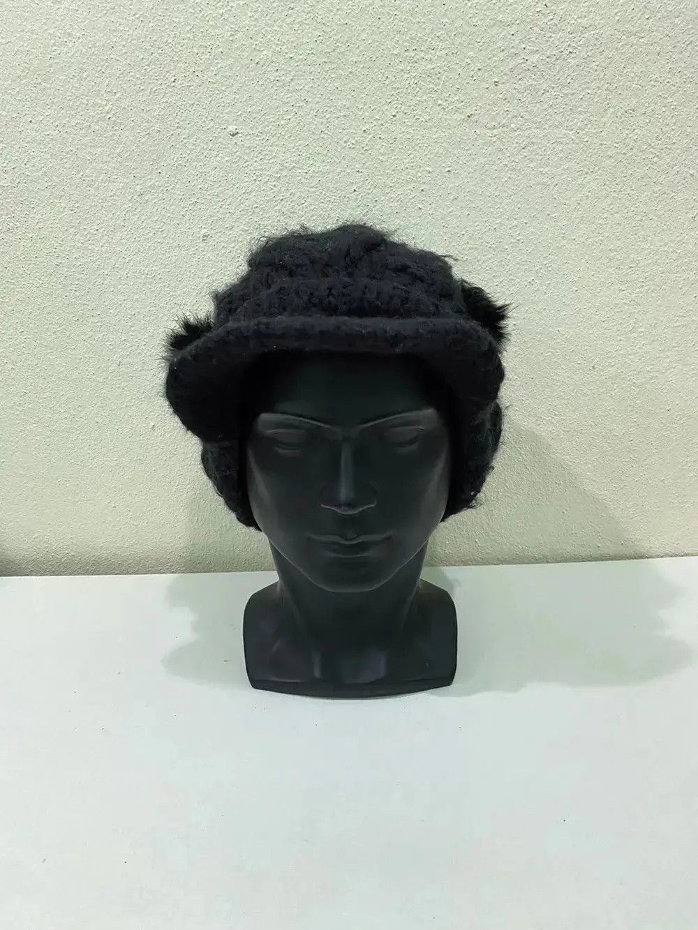 Japanese Brand Milsa Fur Fleece Visor Japanese Brand Beanie Hat Size ONE SIZE - 3 Thumbnail