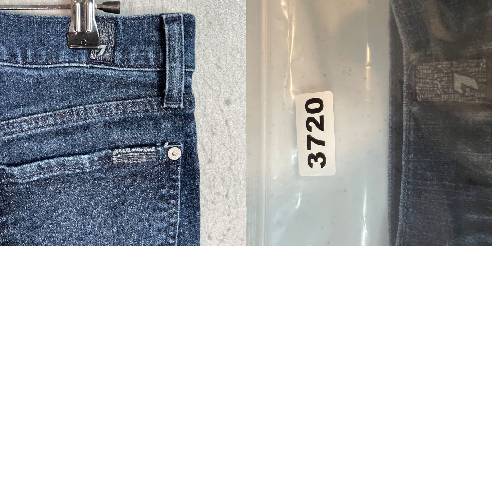 7 For All Mankind 7 For All Mankind Roxanne Skinny Jeans Womens Size 27 Denim Dark Wash 5-Pocket Stretch Blue INSEAM 32 Size 27" / US 4 / IT 40 - 9 Thumbnail