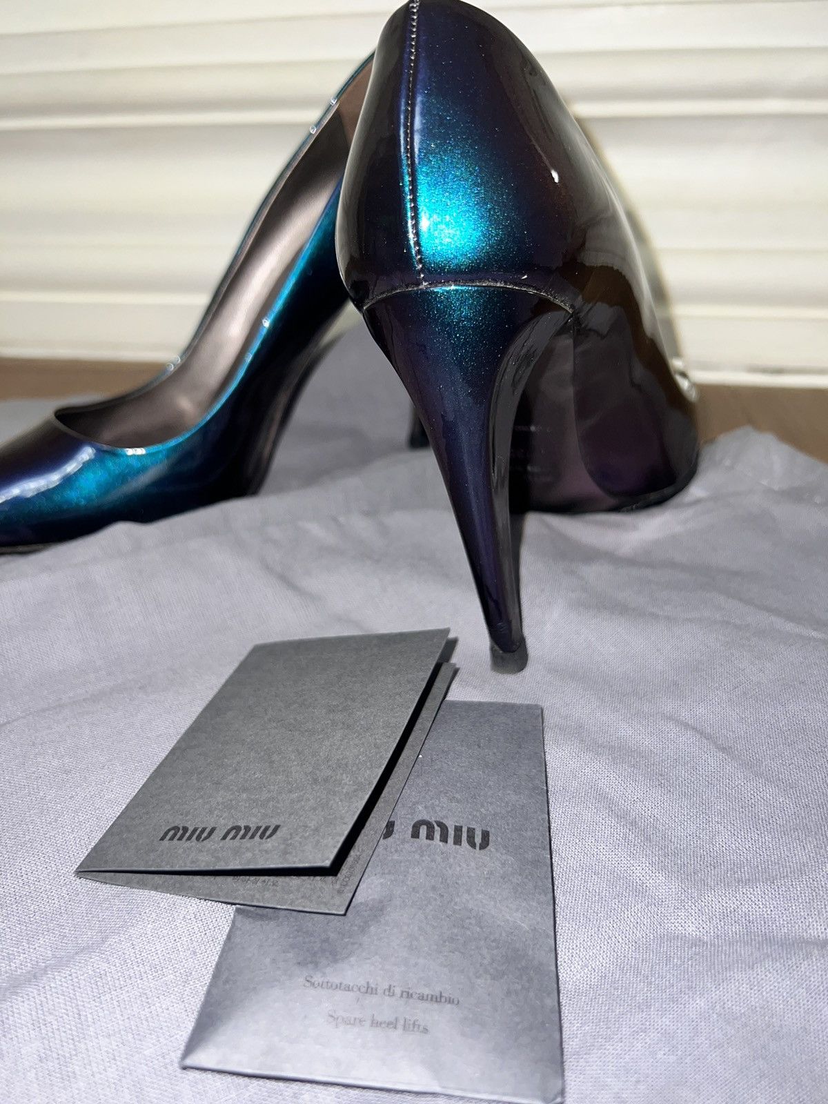 Miu Miu leather shoes miu miu Size US 4 / IT 34 - 4 Thumbnail