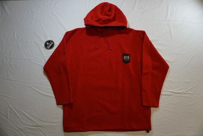 Polo Ralph Lauren Vintage Polo Ralph Lauren oversized fleece red pullover Size US M / EU 48-50 / 2 - 2 Thumbnail