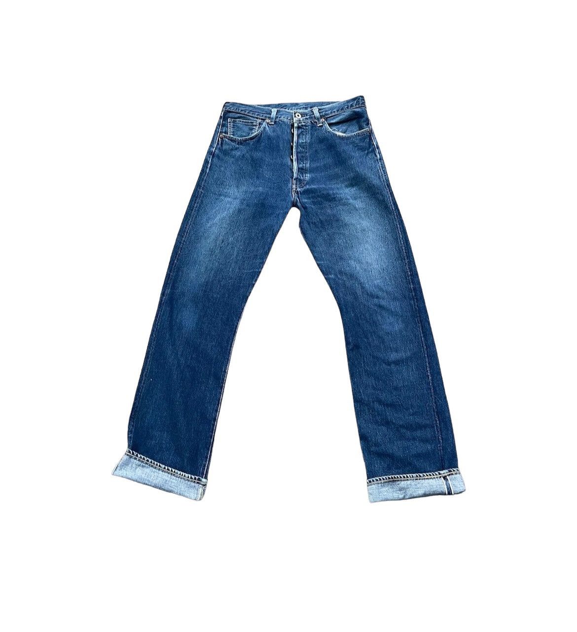 image of Levis 2004 S 501Xx E 1944 Selvedge Denim in Blue, Men's (Size 31)